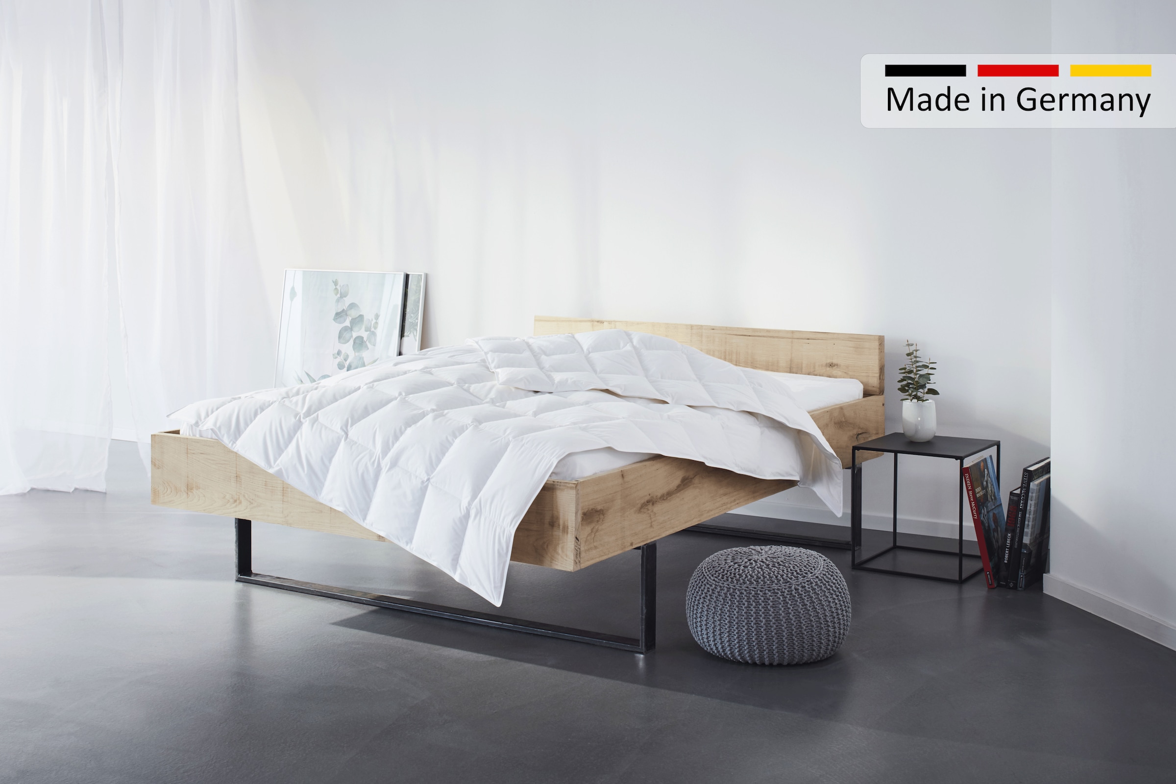 my home Daunenbettdecke »Kyam, Bettdecke für Sommer oder Winter« leicht Fül günstig online kaufen