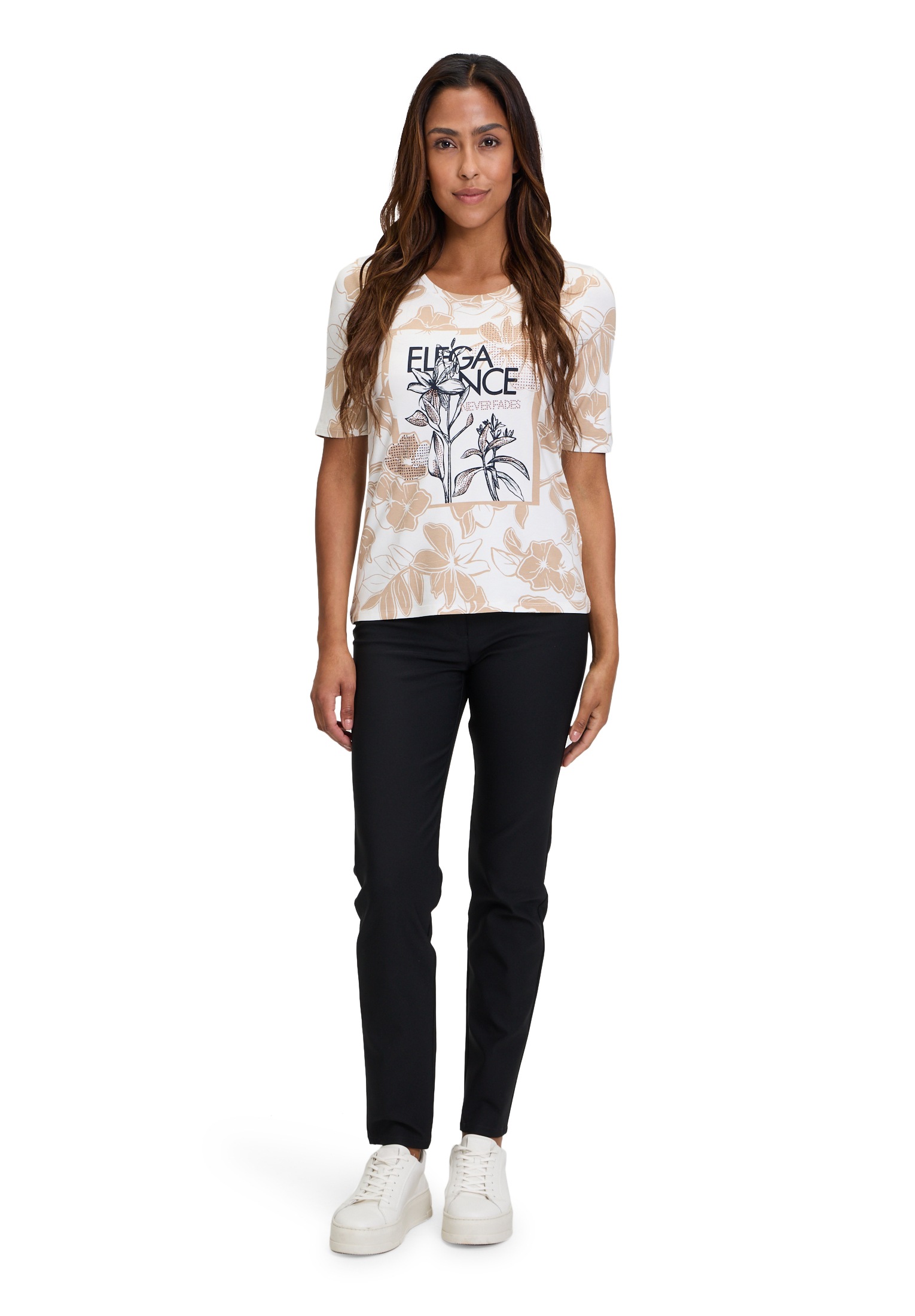 Betty Barclay Kurzarmshirt »Betty Barclay Basic Shirt mit Print«, Placement