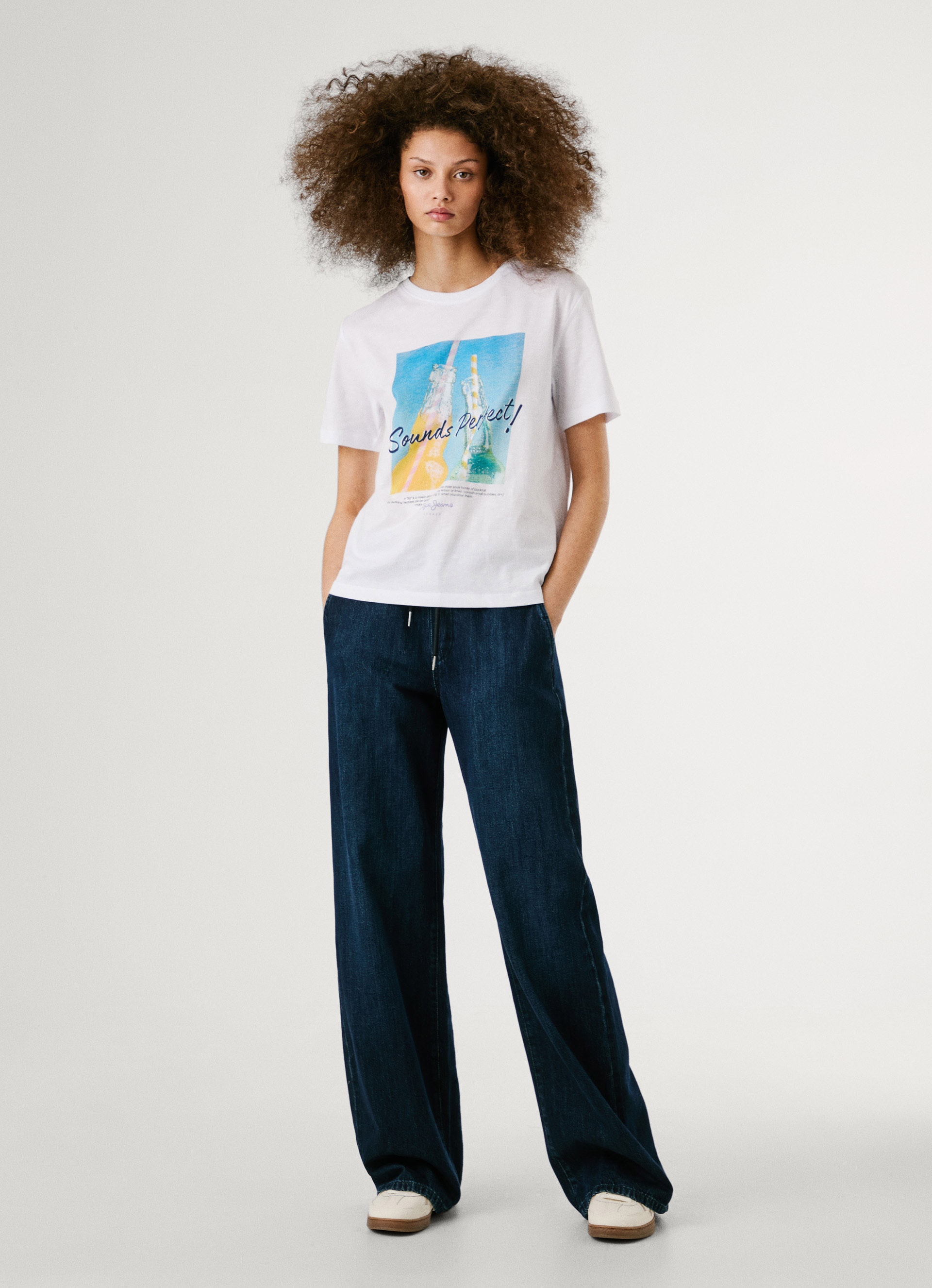 Pepe Jeans T-Shirt »ANGEL« mit großem Frontprint