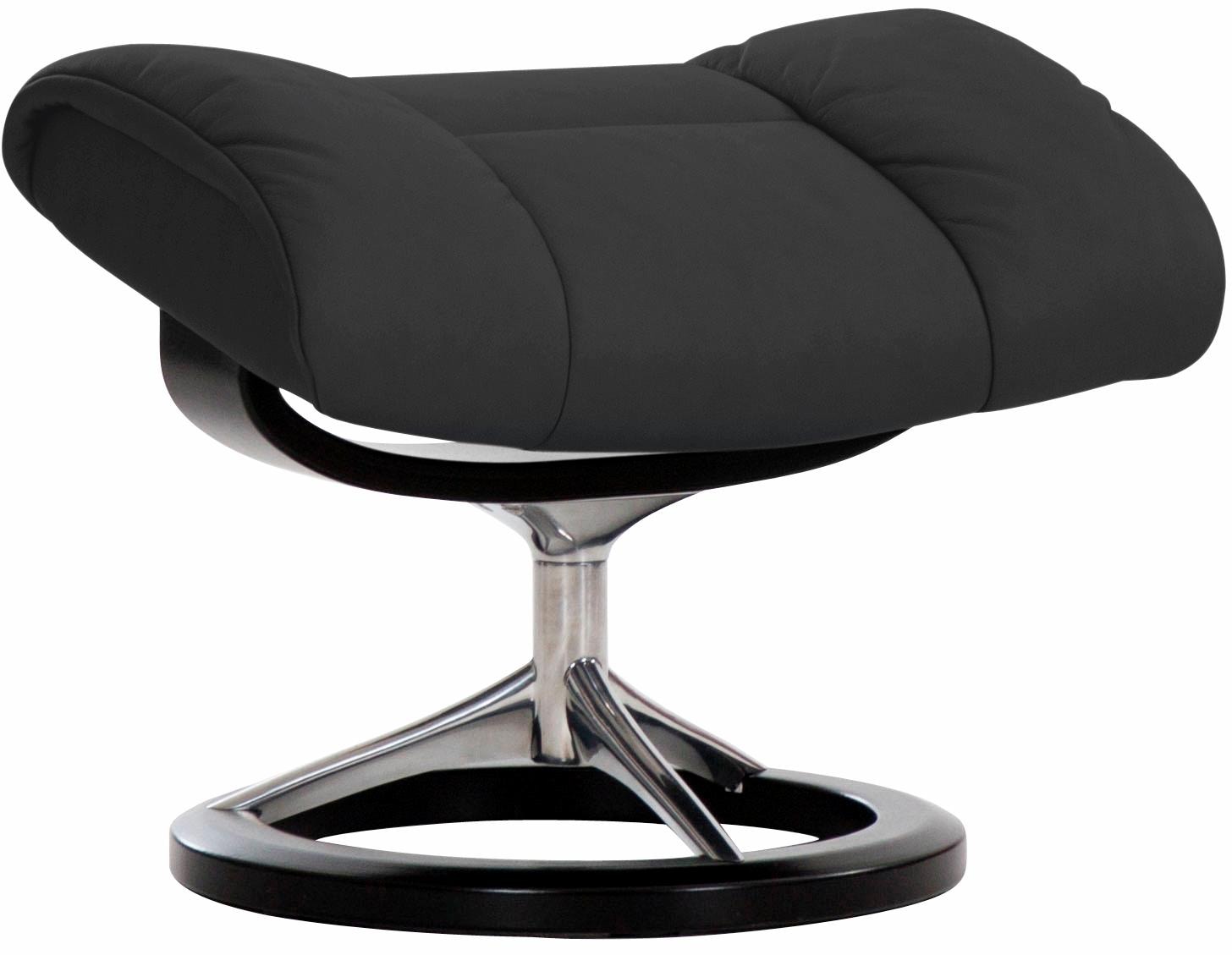 Stressless® Hocker »Ruby«, mit Signature Base, Gestell Eiche, Wenge, Braun & Schwarz