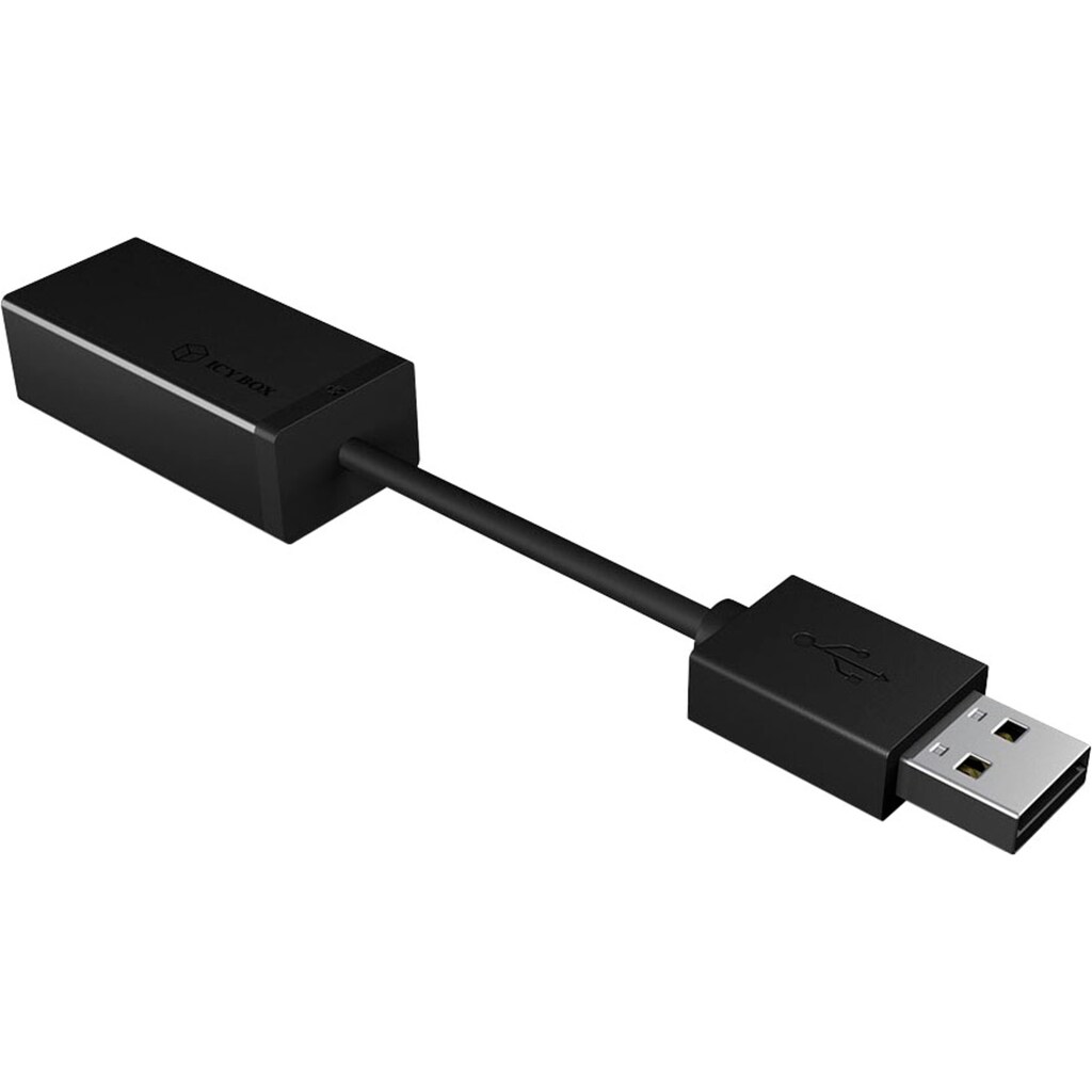 Raidsonic Computer-Adapter »ICY BOX USB 2.0 zu Ethernet Adapter«