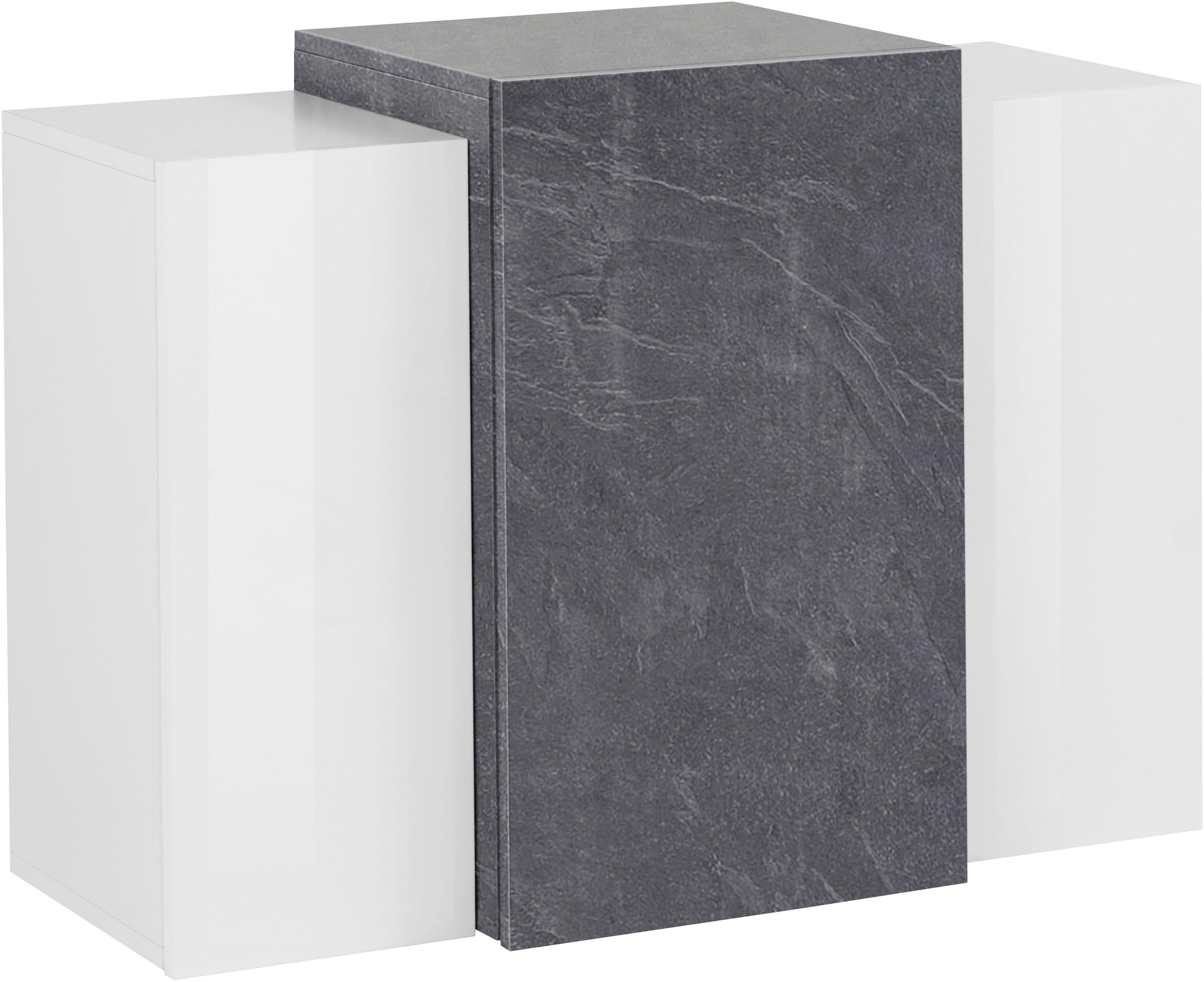 INOSIGN Hängevitrine »Coro, Hängeschrank, Oberschrank, Hängeregal grifflos Doppeltiefe«, Breite 90 cm