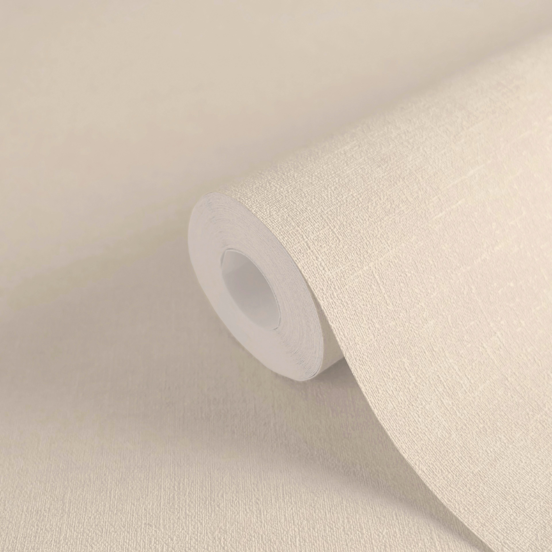 s.Oliver Vliestapete »Unitapete mit Leinenstruktur, Farbe Sand Beige« uni strukturiert Wandtapete in Textil-Optik einfarbig für Küche, Schlafzimmer