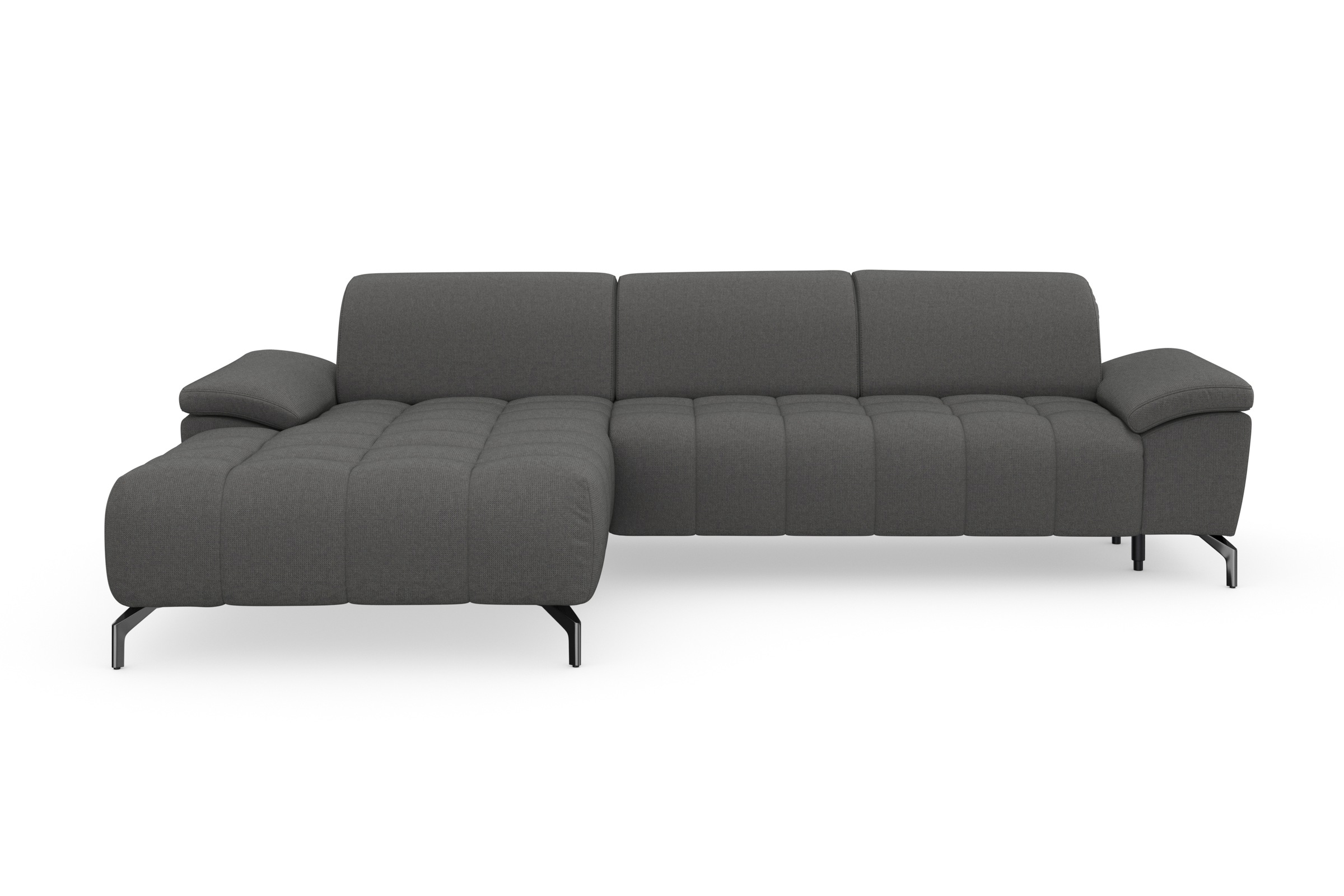sit&more Ecksofa »Cool L-Form«, wahlweise mit Kopfteilverstellung und Vorzi günstig online kaufen