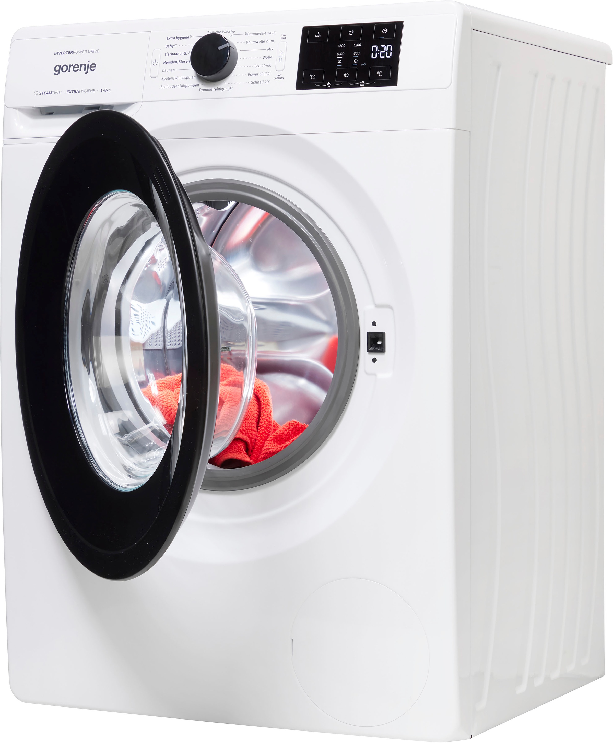 GORENJE Waschmaschine »WNEI86APS«, 8 kg, 1600 U/min günstig online kaufen