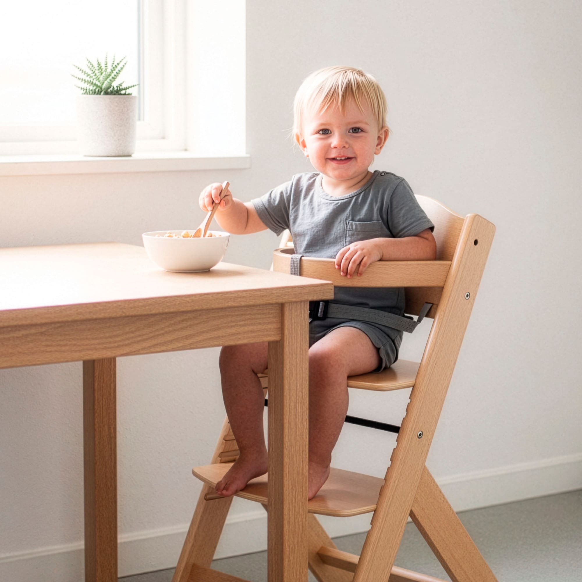 BabyGo Hochstuhl »Family, grey« ()