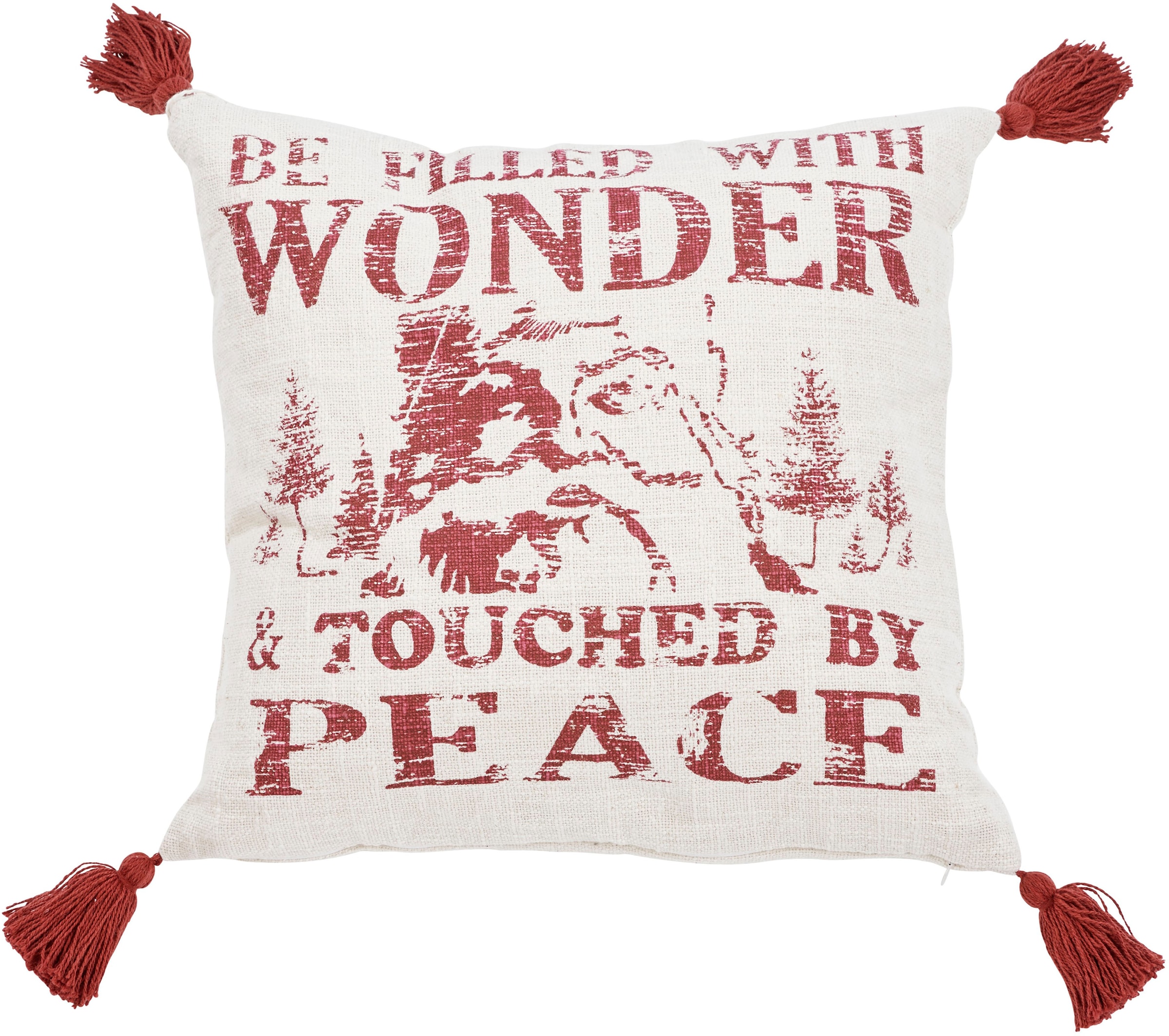 done.® Dekokissen »Wonder«, Bedruckte Kissenhülle mit Weihnachtsmotiv günstig online kaufen