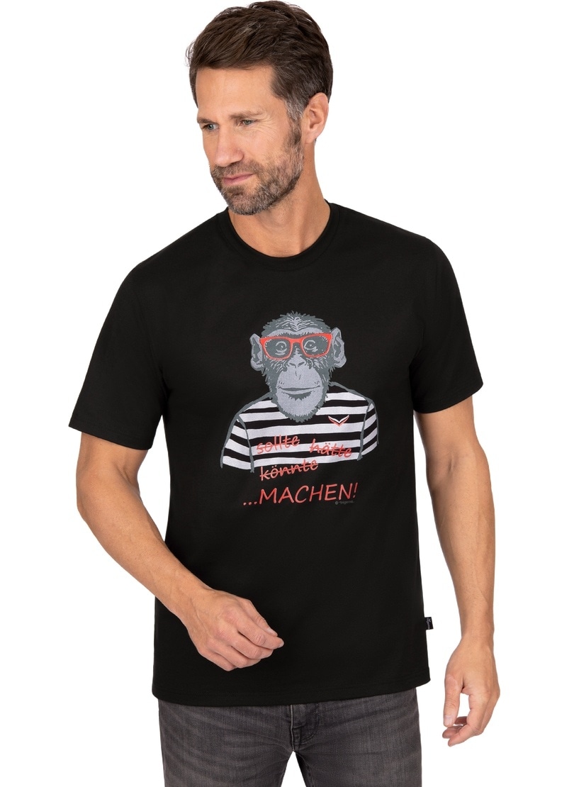 Trigema T-Shirt online »TRIGEMA mit bei T-Shirt Affen-Aufdruck« großem