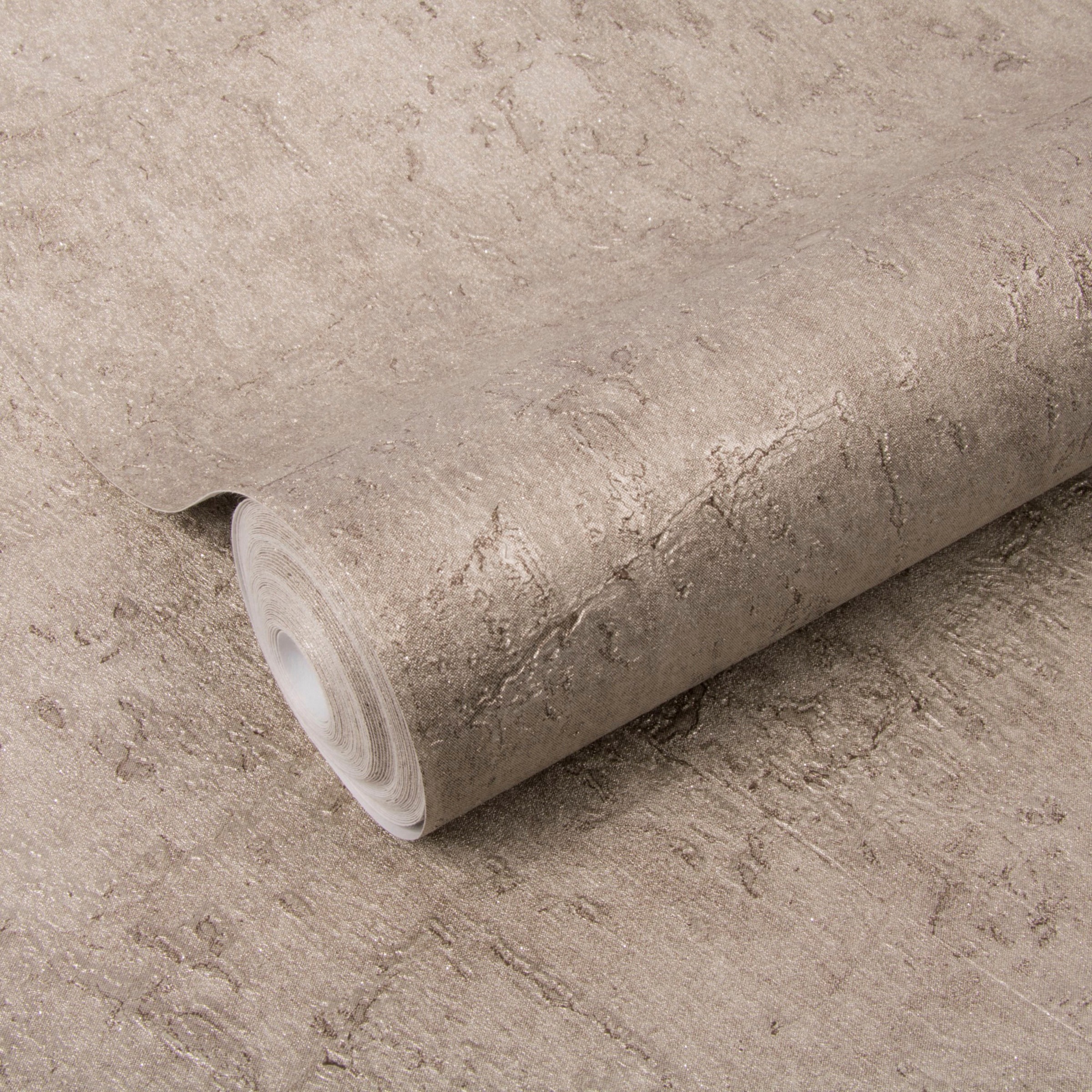 WOW Vliestapete »Kork Luxe«, Taupe - 10m x 52cm