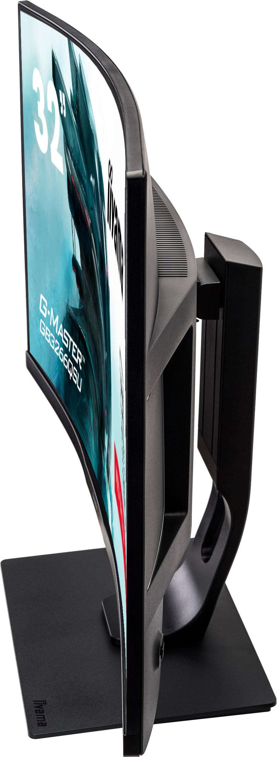 Iiyama Curved-LED-Monitor »G-MASTER GB3266QSU-B1«, 80 cm/31,5 Zoll, 2560 x 1440 px, WQHD, 1 ms Reaktionszeit, 144 Hz