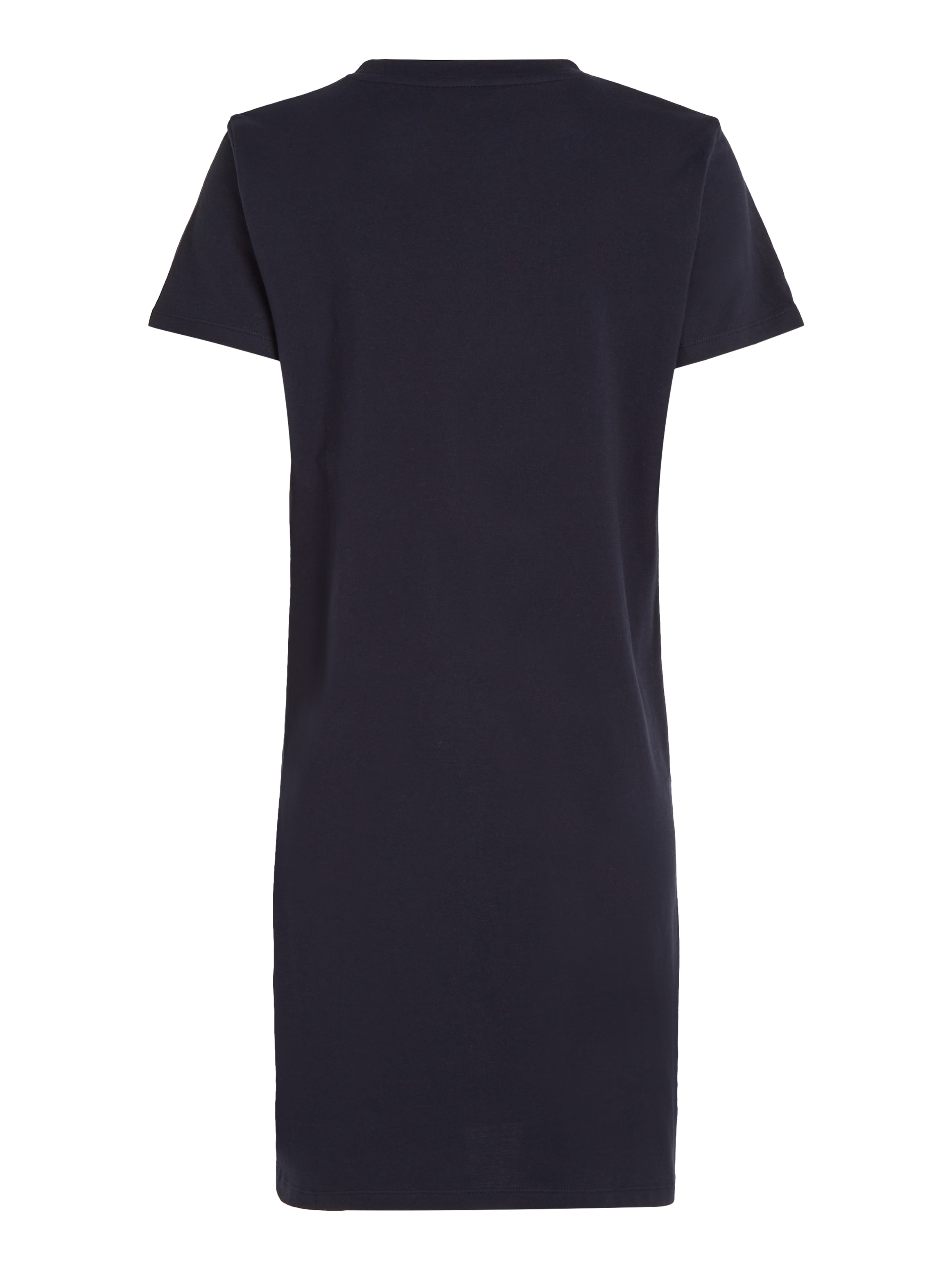 Tommy Hilfiger Shirtkleid »RLX CORP LOGO TSHIRT DRS SS«, mit Logoschriftzug