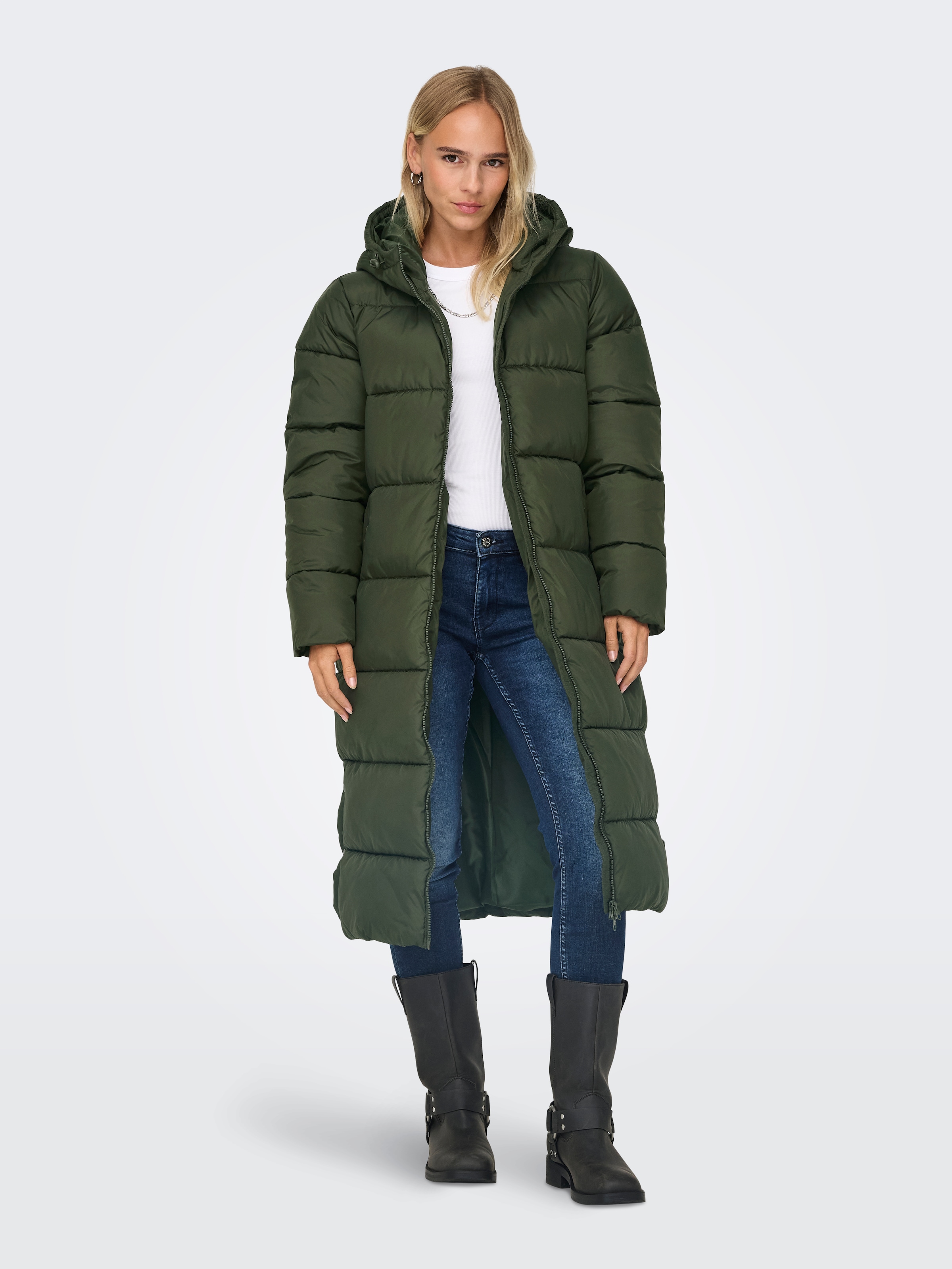 ONLY Steppmantel »ONLMONTANA LONG PUFFER JACKET NOOS OTW«