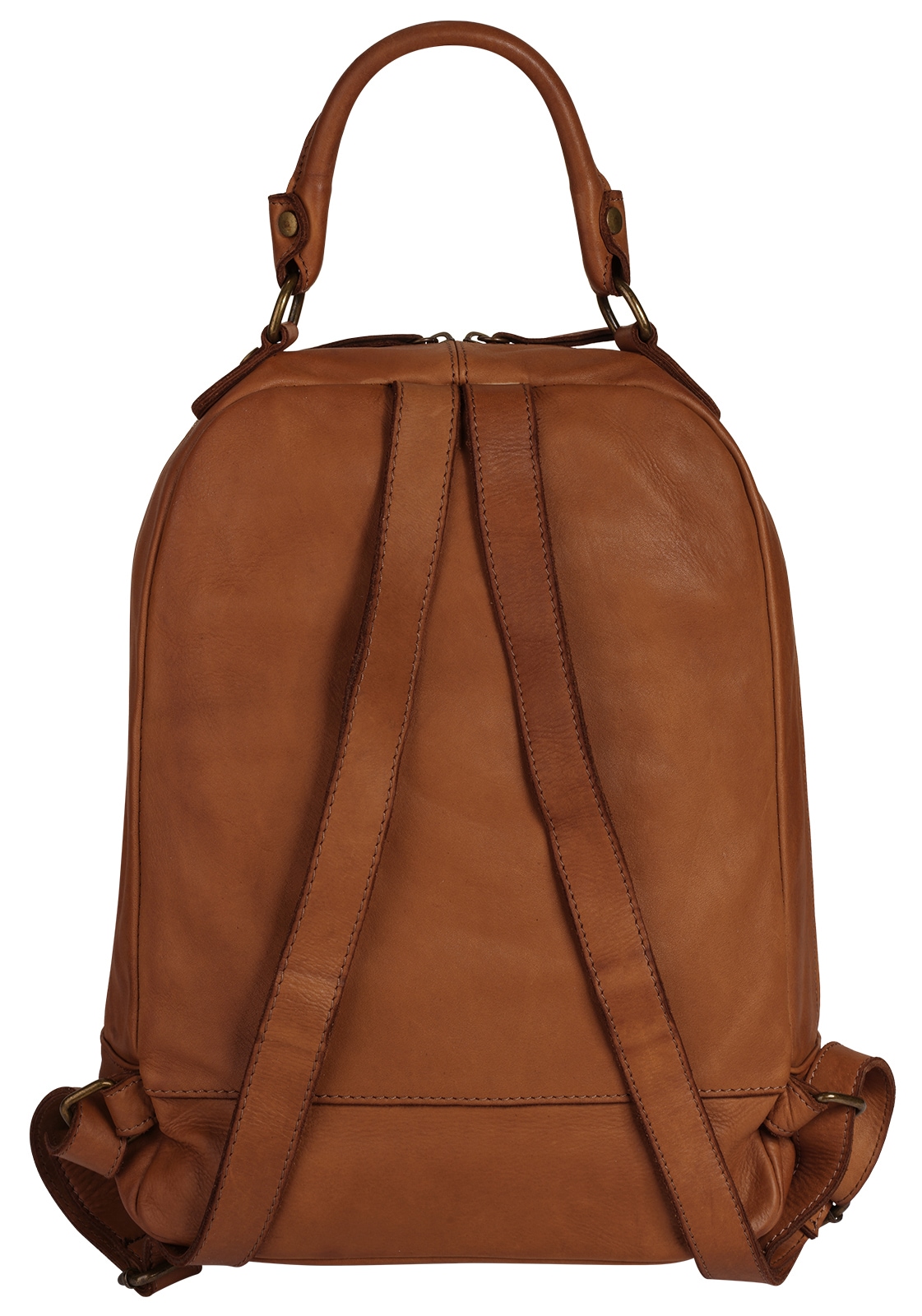 Samantha Look Cityrucksack echt Leder, Made in Italy