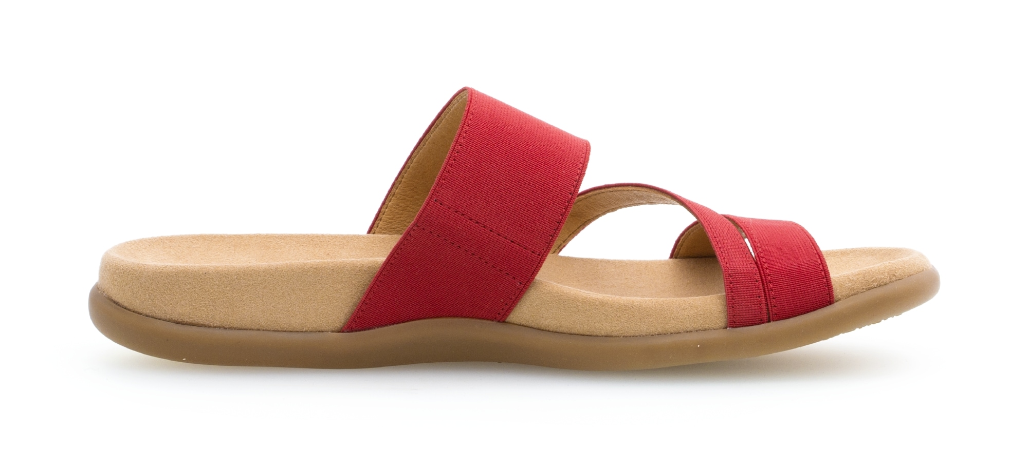 Gabor Pantolette  Keilabsatz, Sommerschuh, Schlappen mit atmungsaktivem Lederfutter