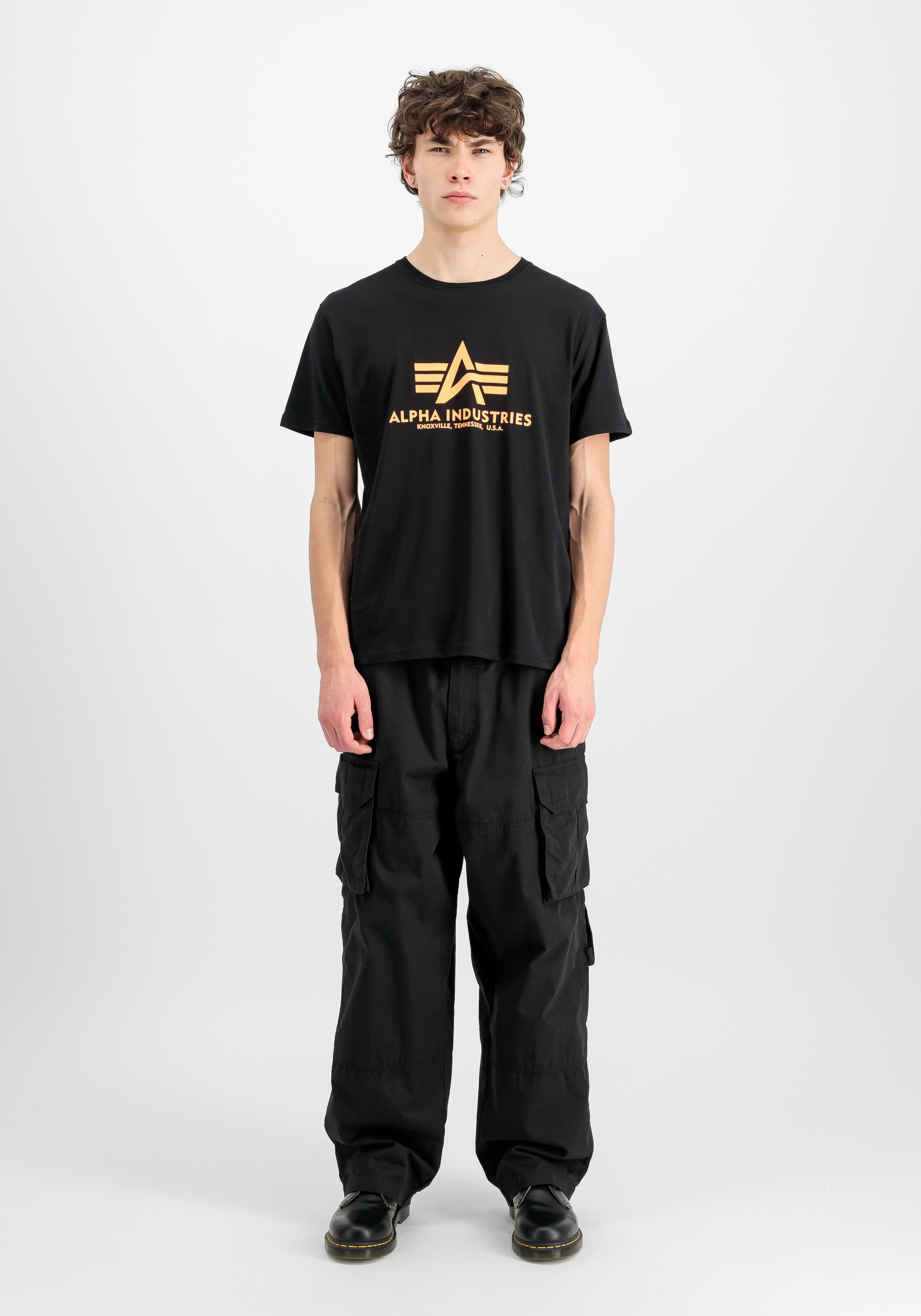 Alpha Industries T-Shirt »Basic T-Shirt BL Neon Print«