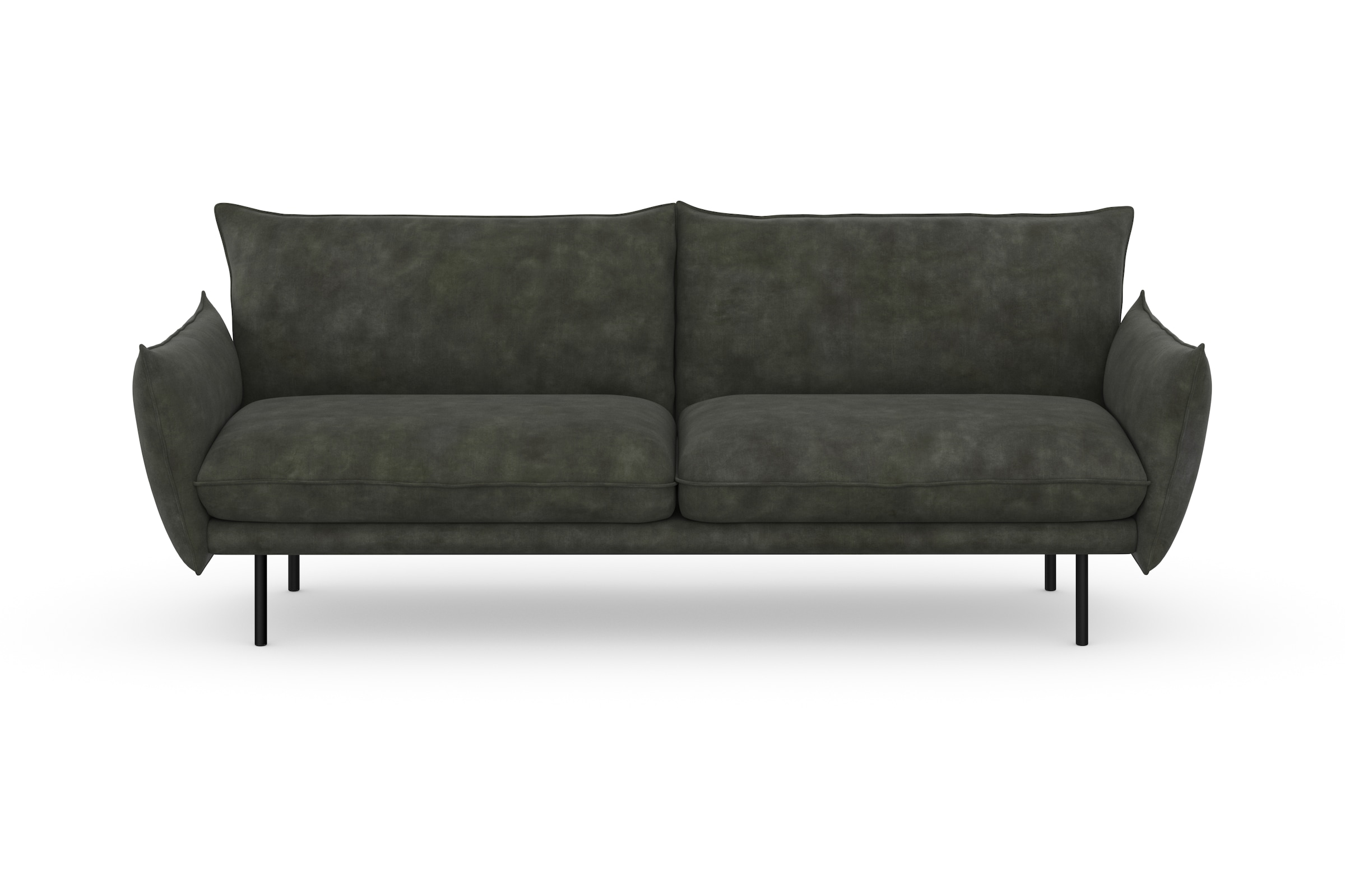 Home affaire 3-Sitzer »Stine« Besonderes Design durch Kissenoptik und Keder günstig online kaufen