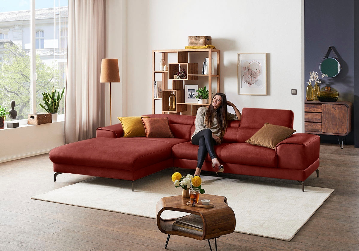 W.SCHILLIG Ecksofa "piedroo, Designsofa mit tollem Sitzkomfort, elegant und günstig online kaufen