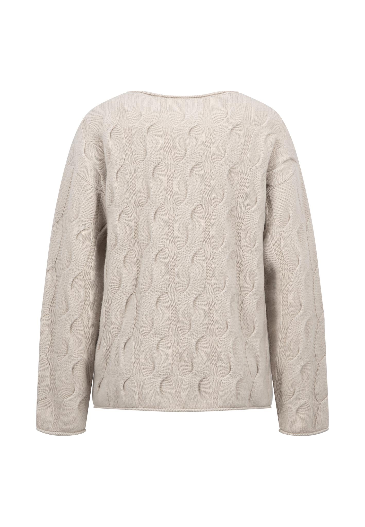 FYNCH-HATTON Rundhalspullover, mit elegantem Strickmuster