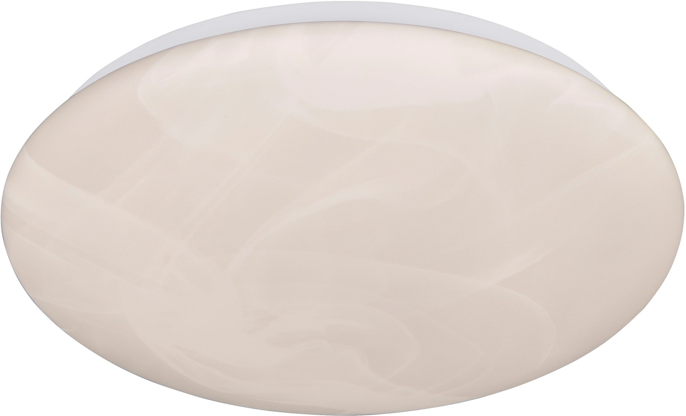 REALITY Leuchten LED Deckenleuchte »UMBRIA, LED Deckenlampe Kunststoff Alabaster weiß 4000K kaltweiß«, 1 flammig, Leuchtmittel LED-Board | LED fest integriert, 12W 1600 Lumen, Wand- oder Deckenlampe, Höhe 6,5 cm Ø 28 cm