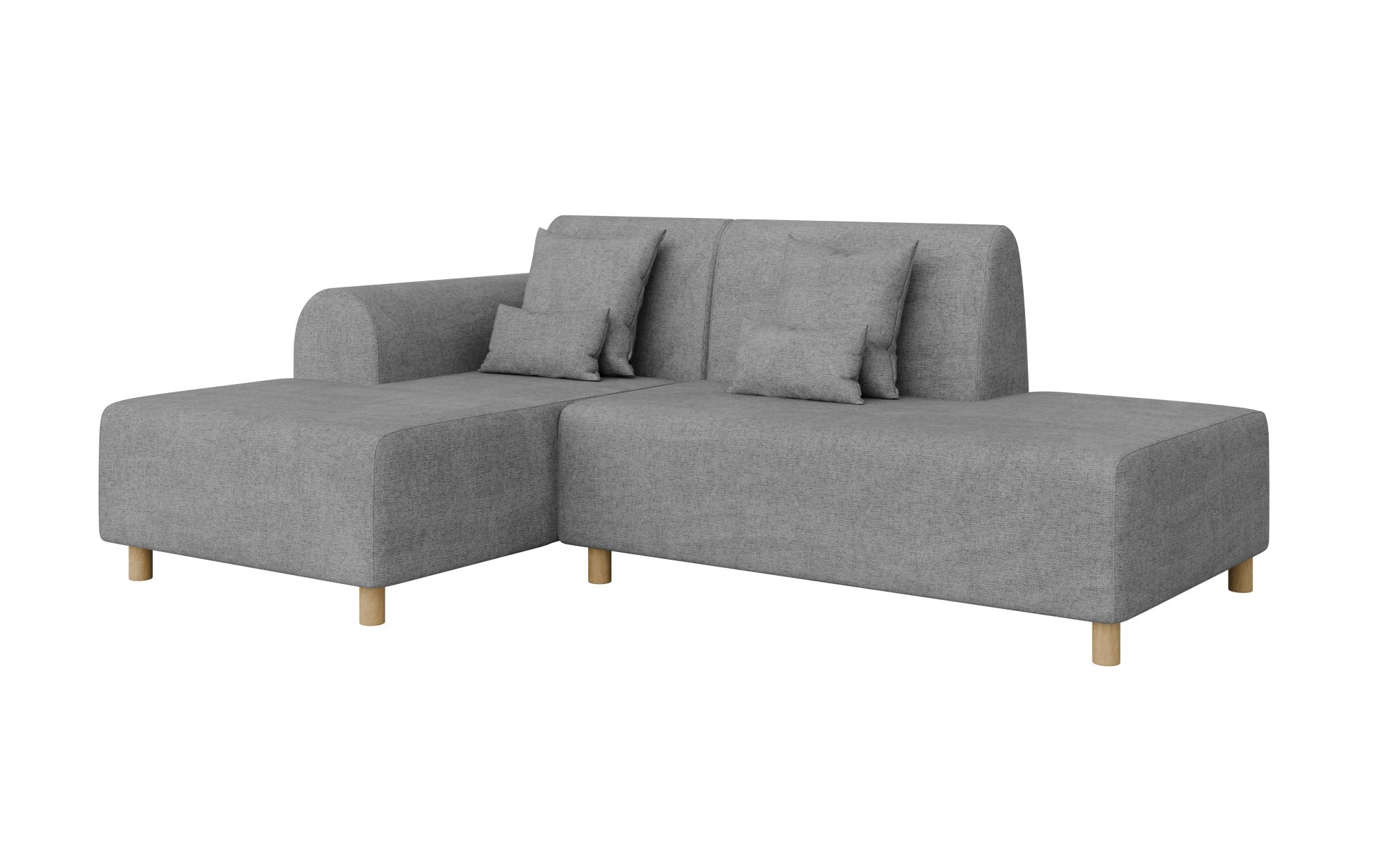 INOSIGN Ecksofa »Suyala«, L-Form mit Hocker