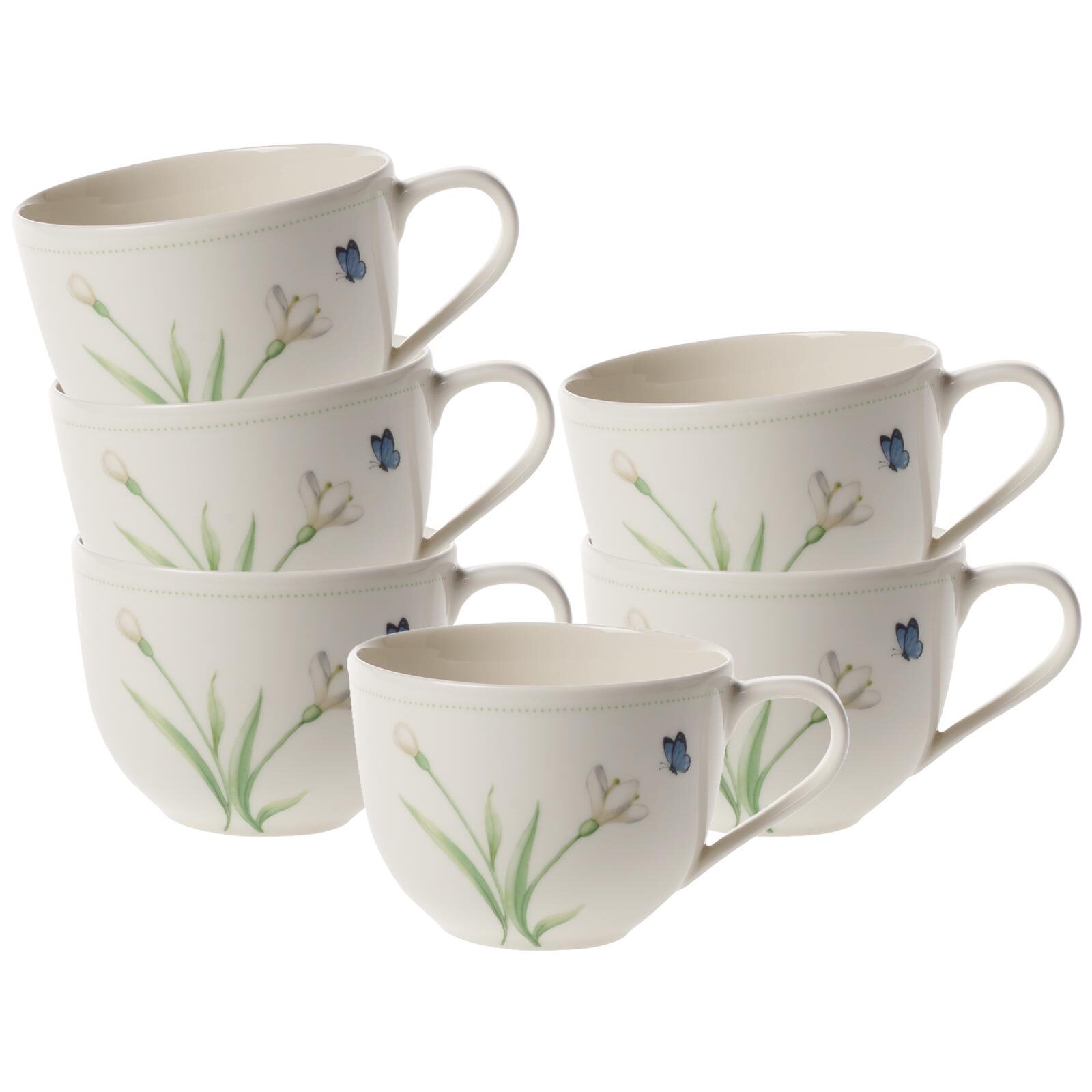 Villeroy & Boch Tasse »Kaffeetassen Colourful Spring 230 ml 6er Set bunt« günstig online kaufen
