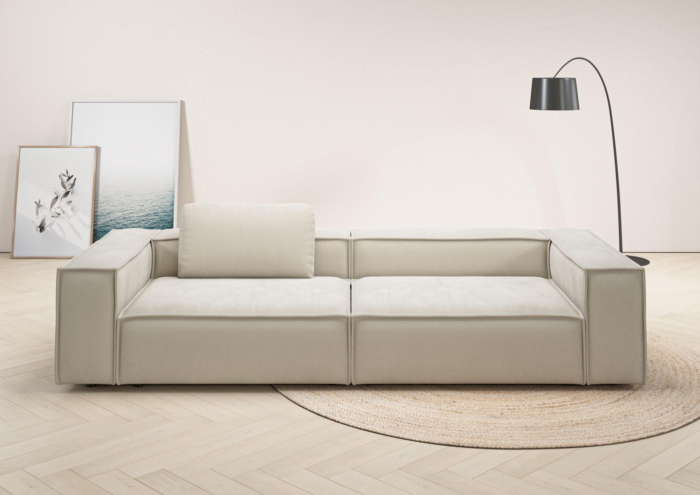Home affaire 3-Sitzer »Watertown moderner 3-Sitzer« extra breites Sofa mit günstig online kaufen