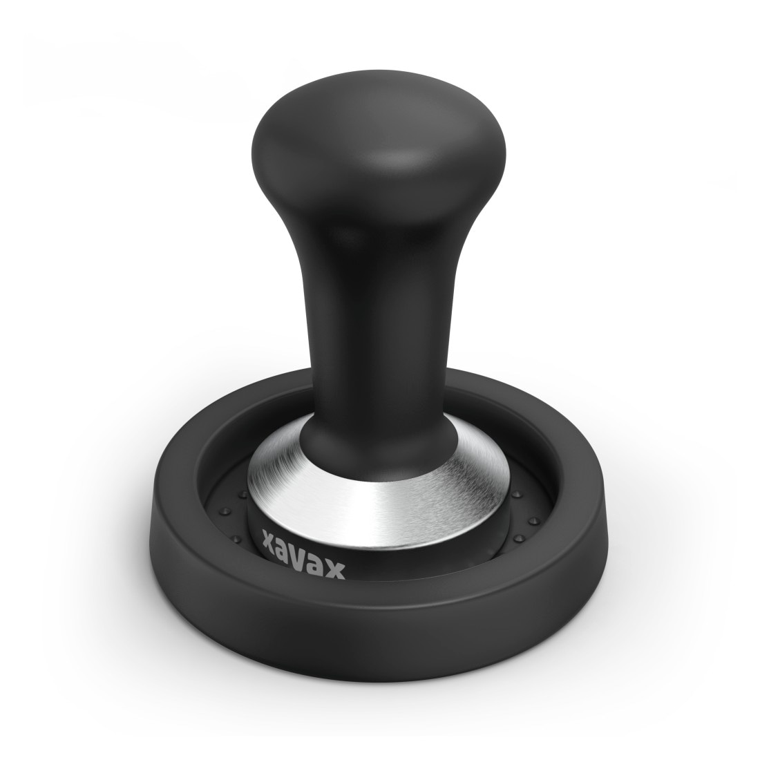 Xavax Tamper "Tamping-Set mit Tamper 51 mm", schwarz