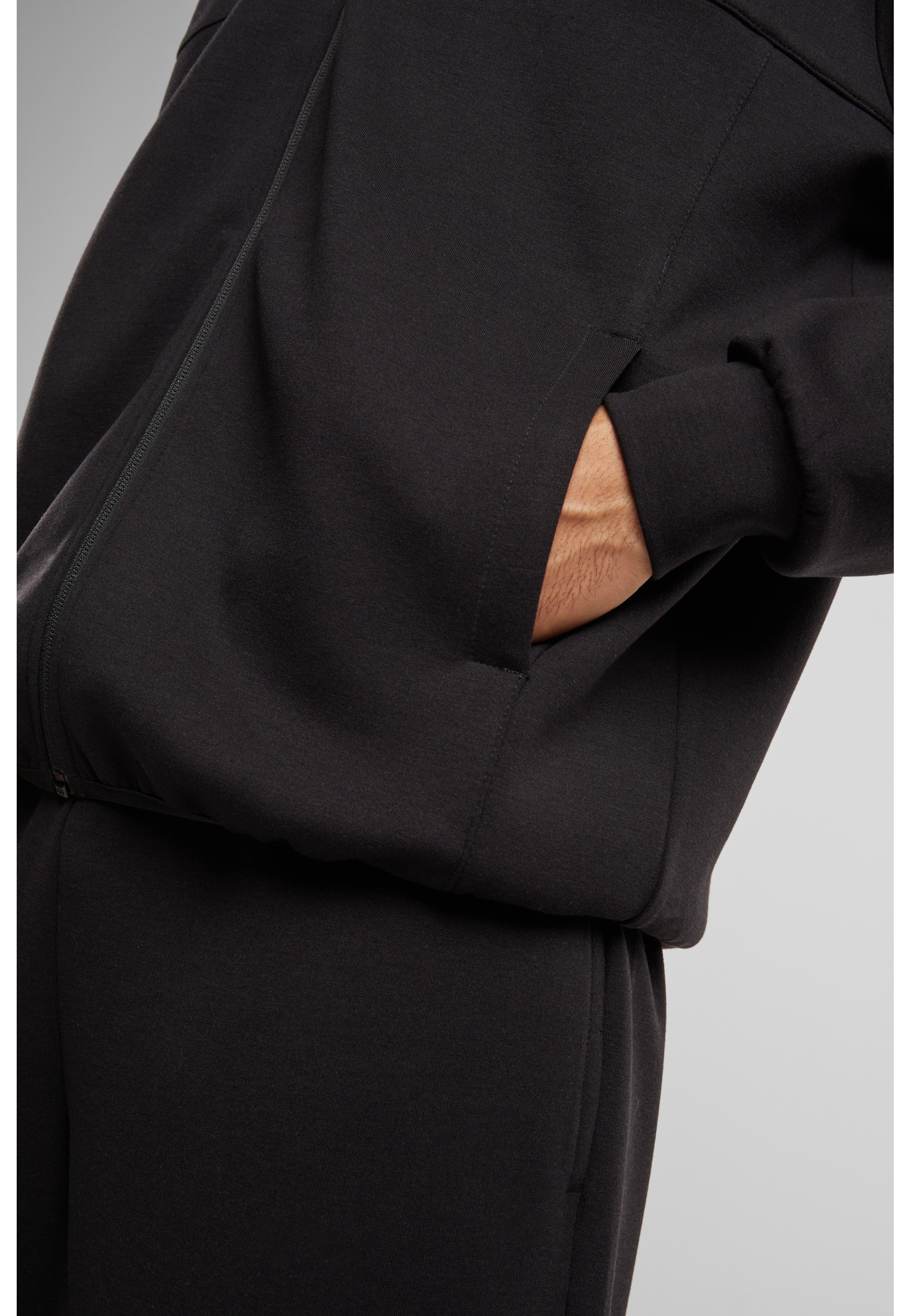 URBAN CLASSICS Kapuzenpullover »Urban Classics Scuba Zip Pocket Hoody« 1