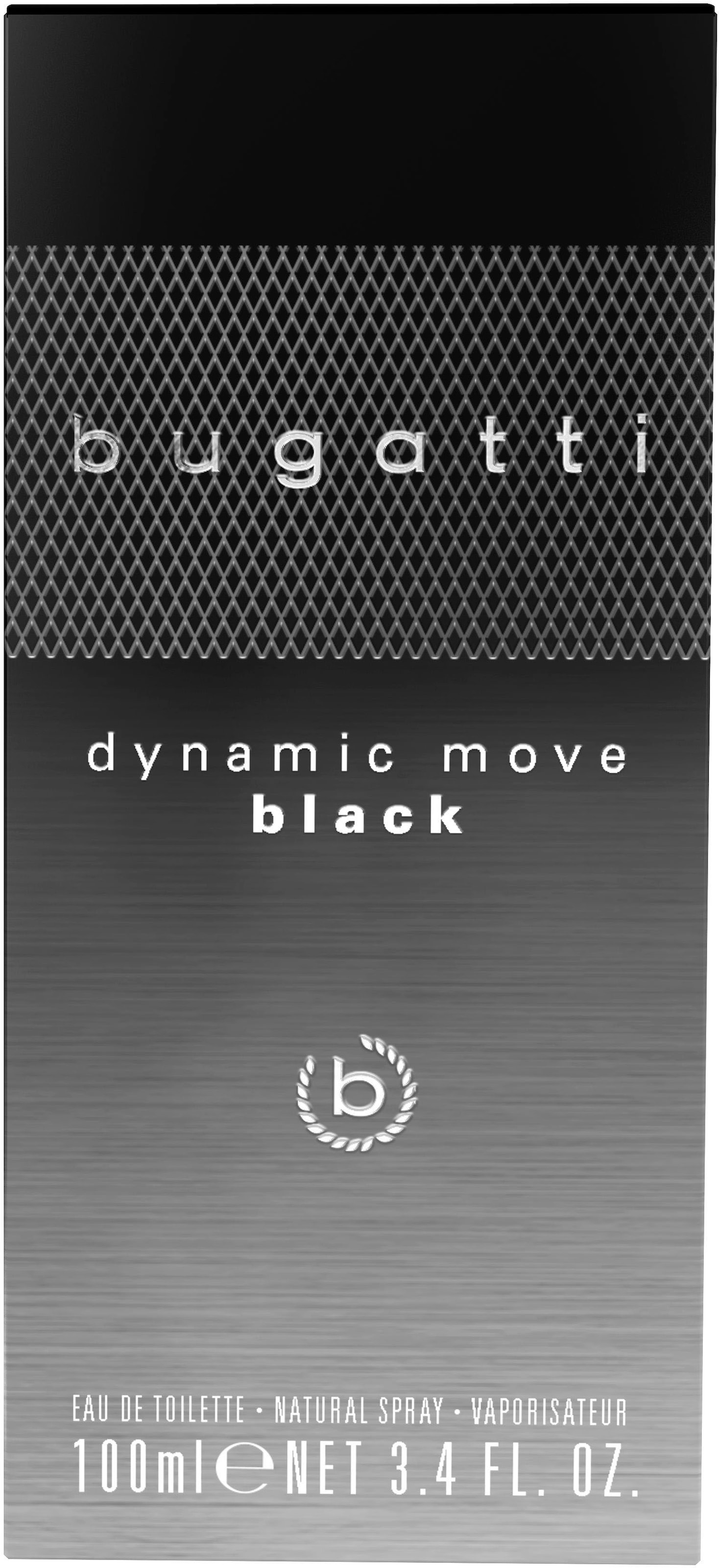 bugatti Eau de Toilette »Dynamic Move Black EdT 100ml«