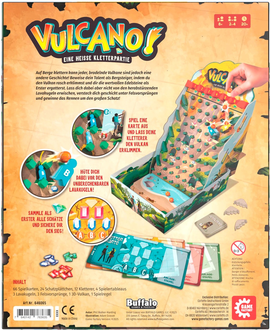 Game Factory Spiel »Vulcano!«