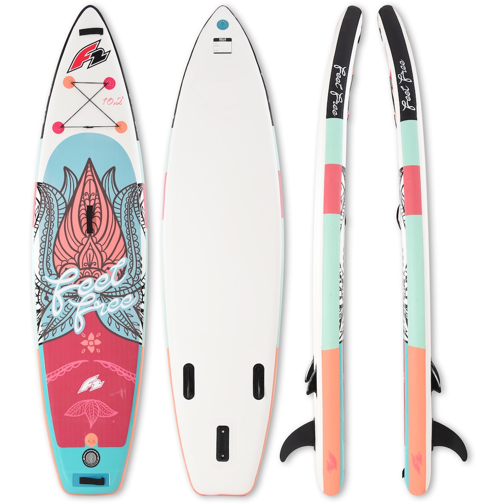 F2 SUP-Board »Feel Free o. Paddel«