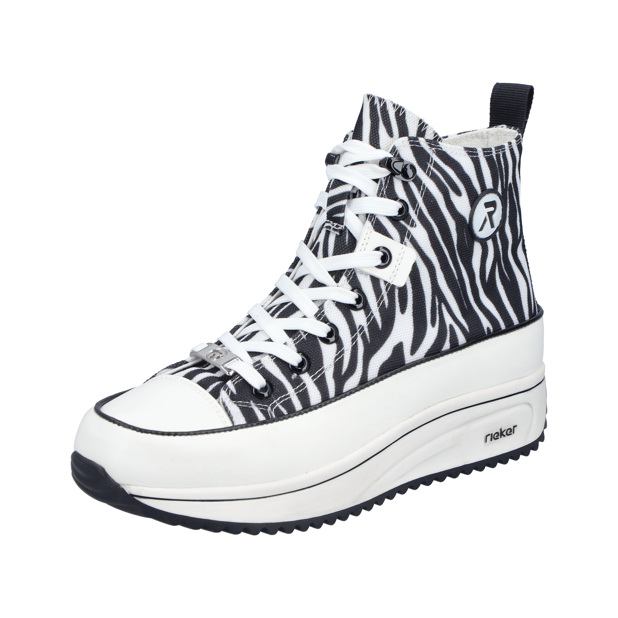 Rieker Plateausneaker  High Top-Sneaker, Schnürboots in bequemer Form
