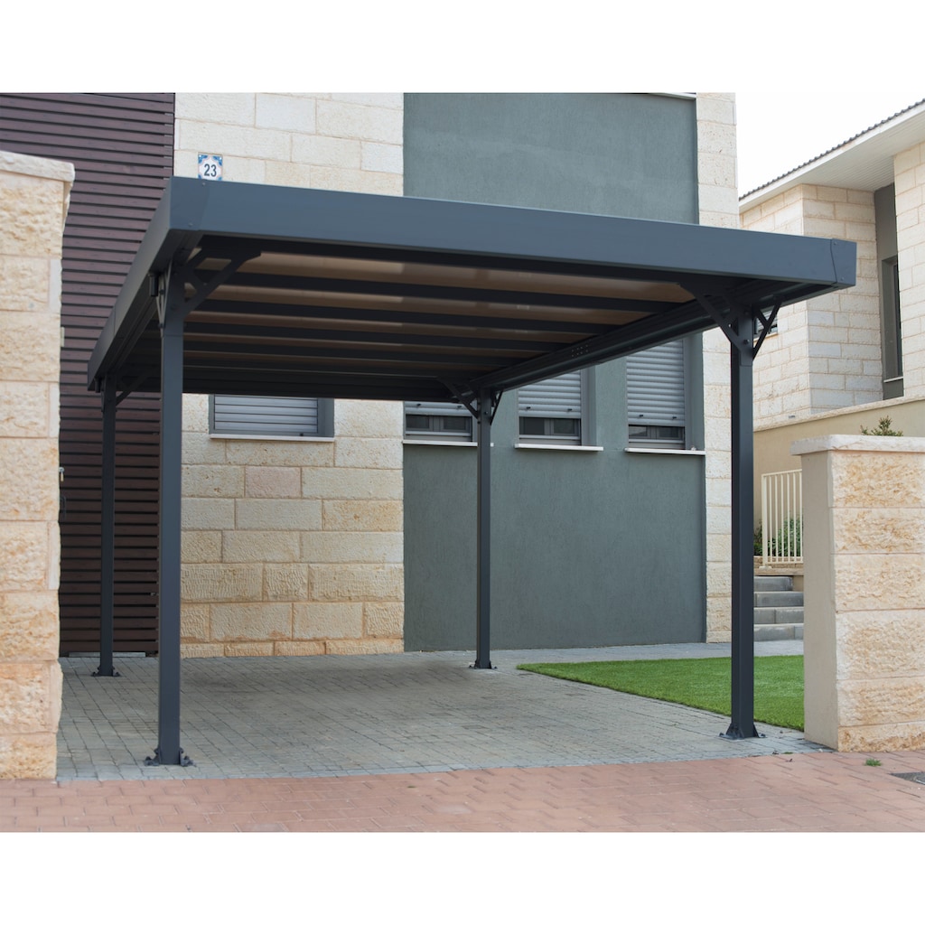 Palram - Canopia Einzelcarport »Palma 5000«, Aluminium, 263 cm, Grau