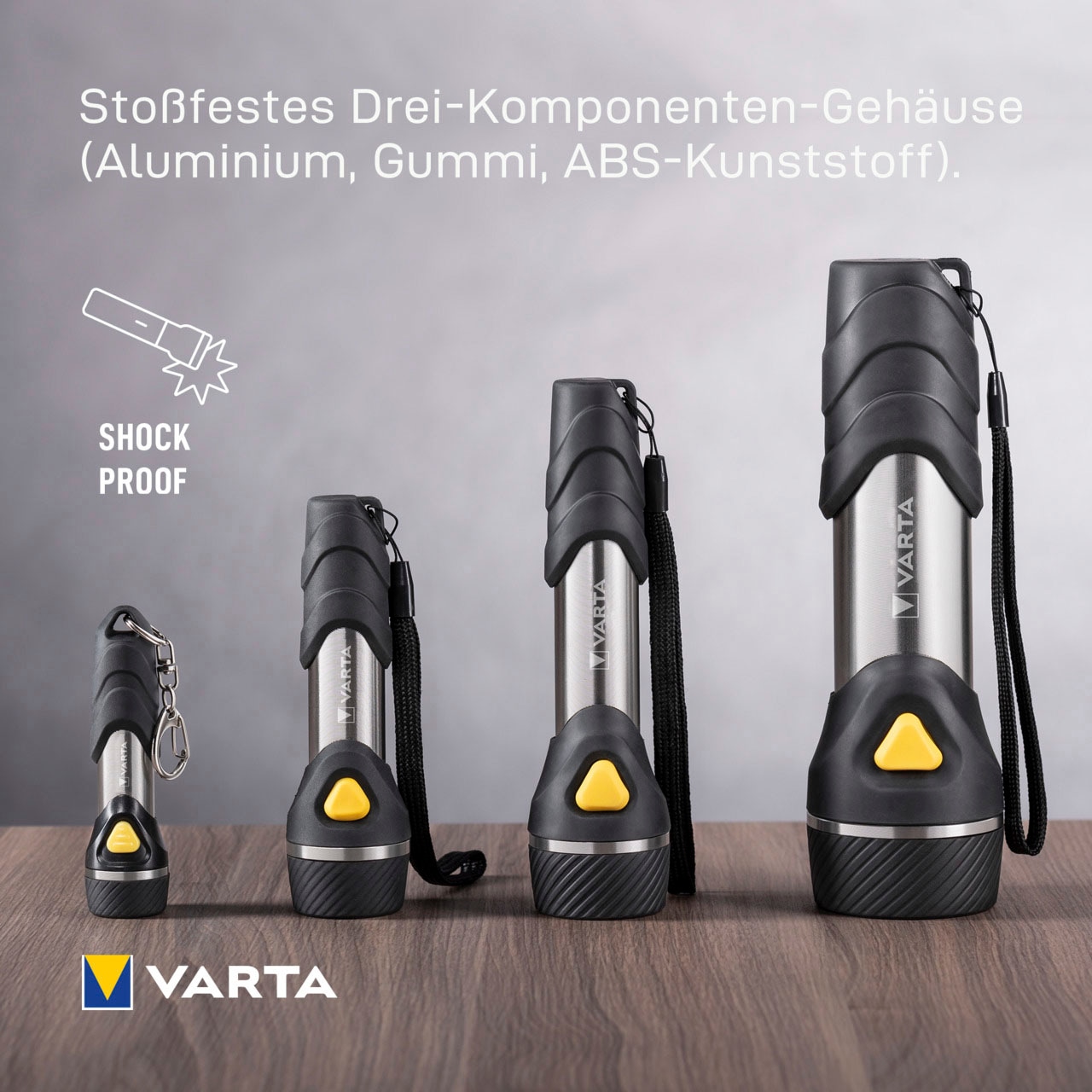 »VARTA Multi LEDs« VARTA Taschenlampe bestellen Light mit 5 LED online Day Taschenlampe F10