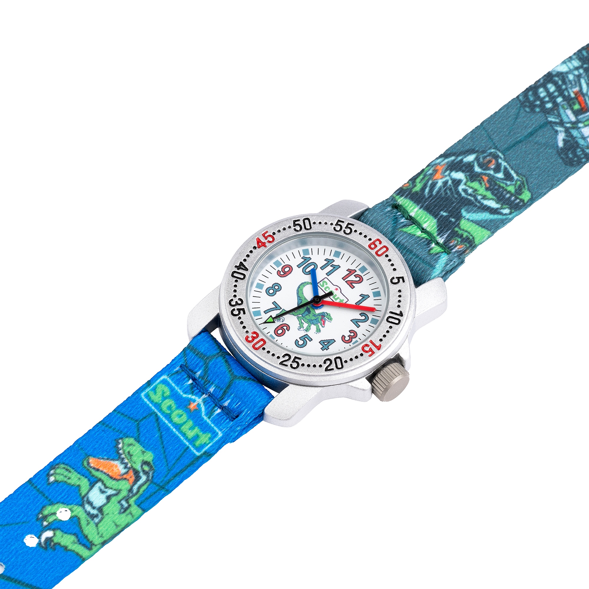 Scout Quarzuhr »Action Boys« Armbanduhr, Kinderuhr, Lernuhr, Geschenkidee, Schulanfang, Jungen,Dino