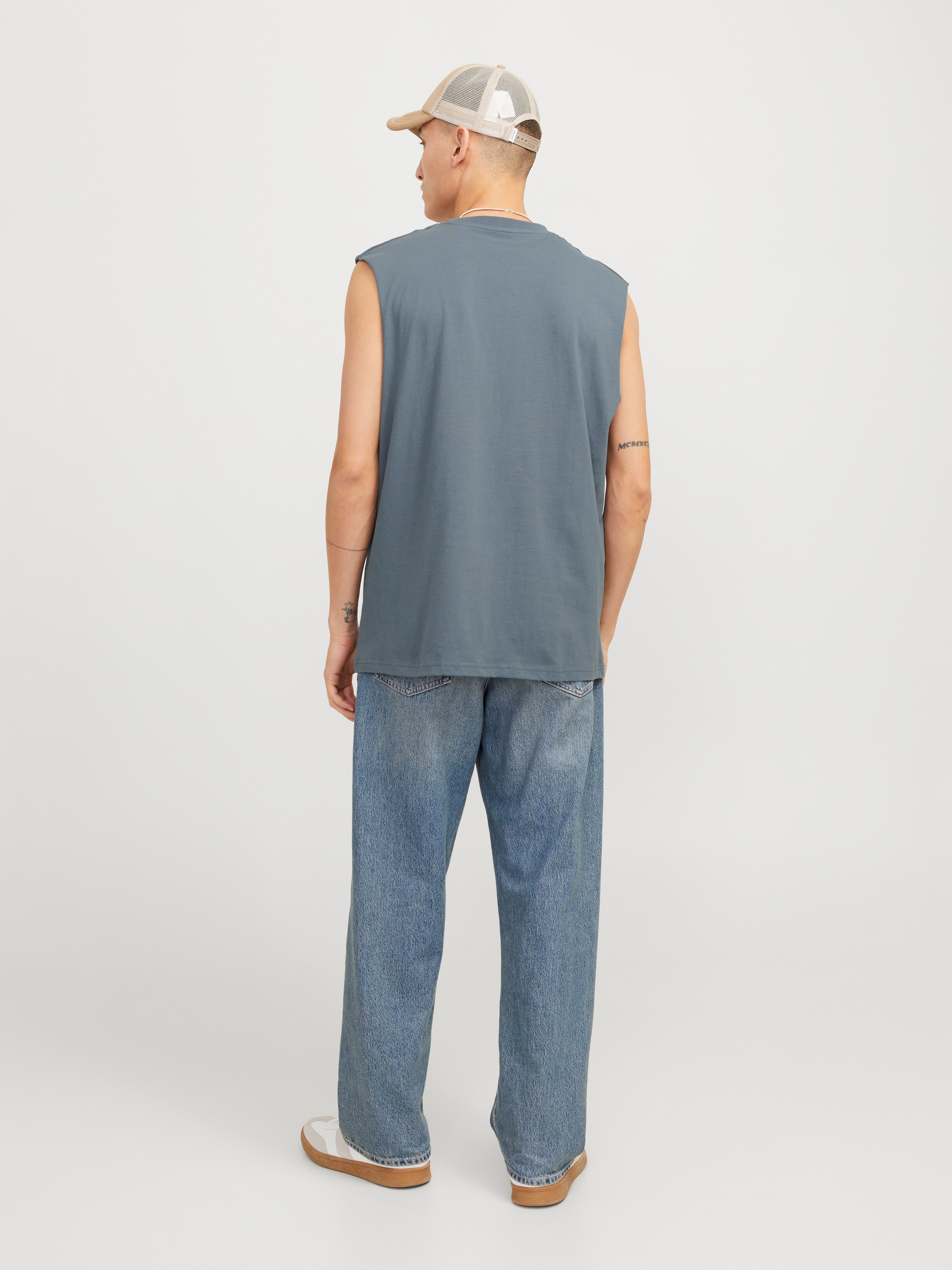 Jack & Jones Kurzarmshirt »JORVESTERBRO SLEEVELESS TEE SN«