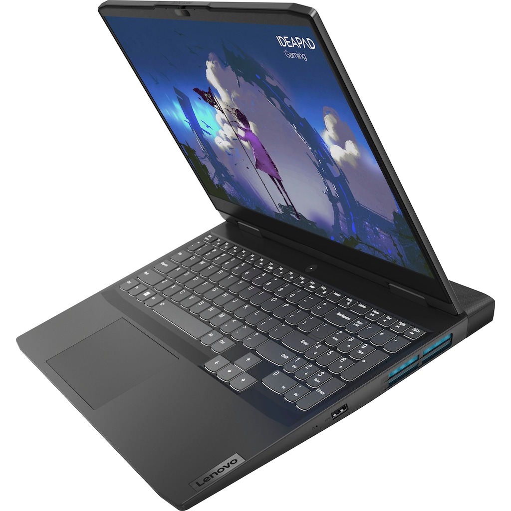 Lenovo Gaming-Notebook »IdeaPad Gaming 3, Full HD IPS Display, 16 GB RAM, Windows 11 Home,«, 39,62 cm, / 15,6 Zoll, Intel, Core i5, GeForce RTX 3050, 512 GB SSD, 3 Monate kostenlos Lenovo Premium Care, 15IAH7