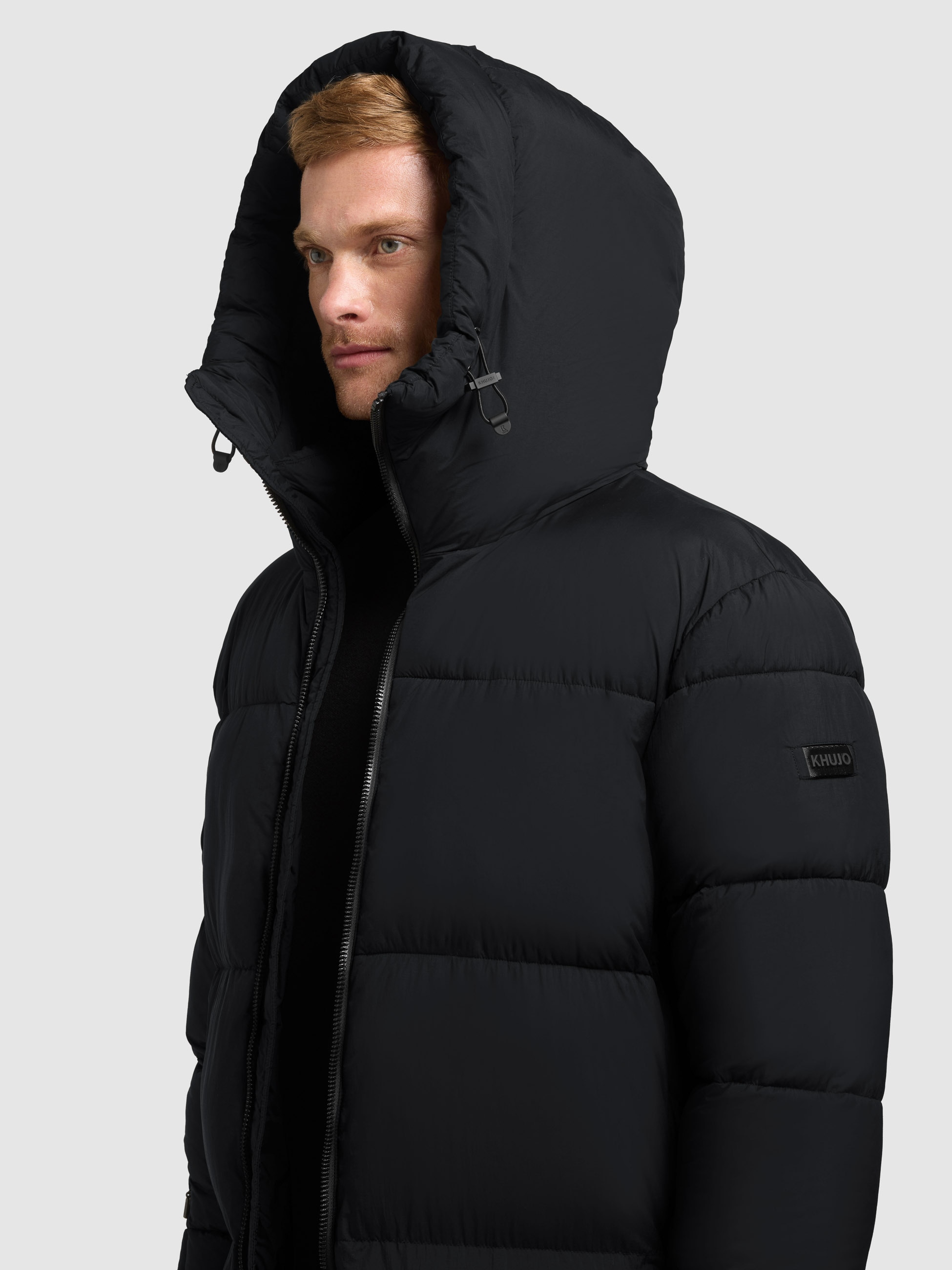 khujo Steppjacke »DASH2« mit Kapuze mit wasserabweisender PU-Beschichtung