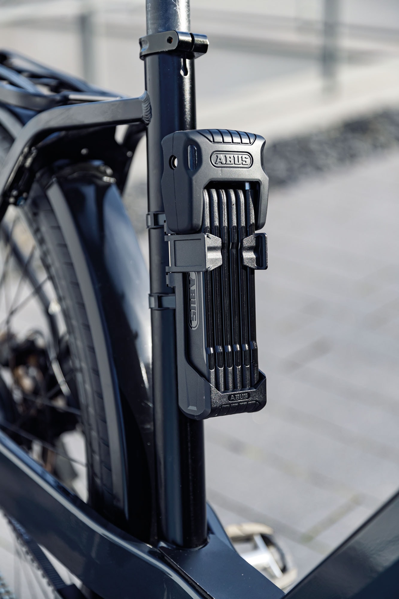 ABUS Faltschloss »Bordo Granit 6500K SH«, (mit Halterung)