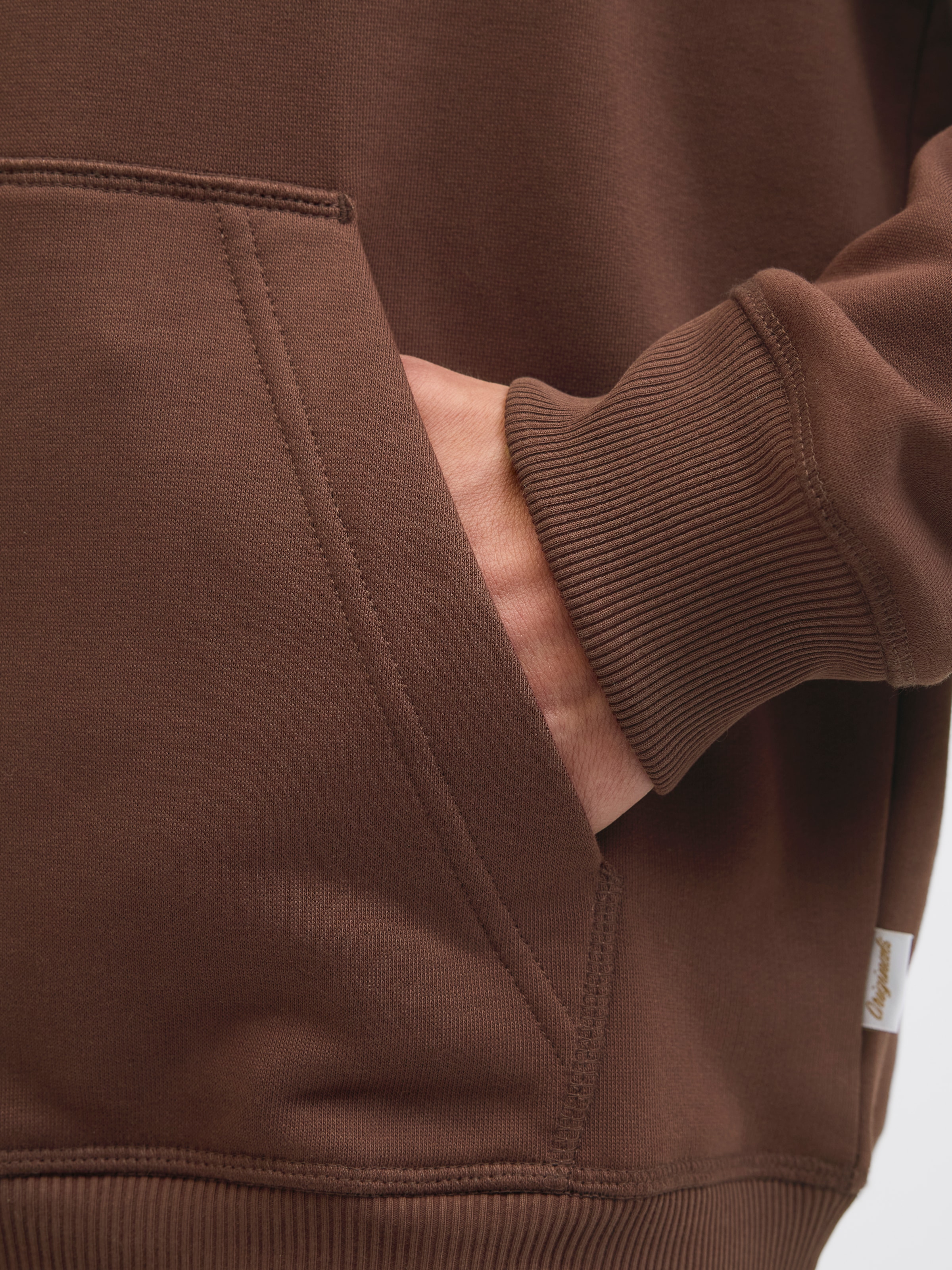 Jack & Jones Kapuzensweatshirt »JORNORREBRO EMB SWEAT HOOD NOOS«, mit Logo Print
