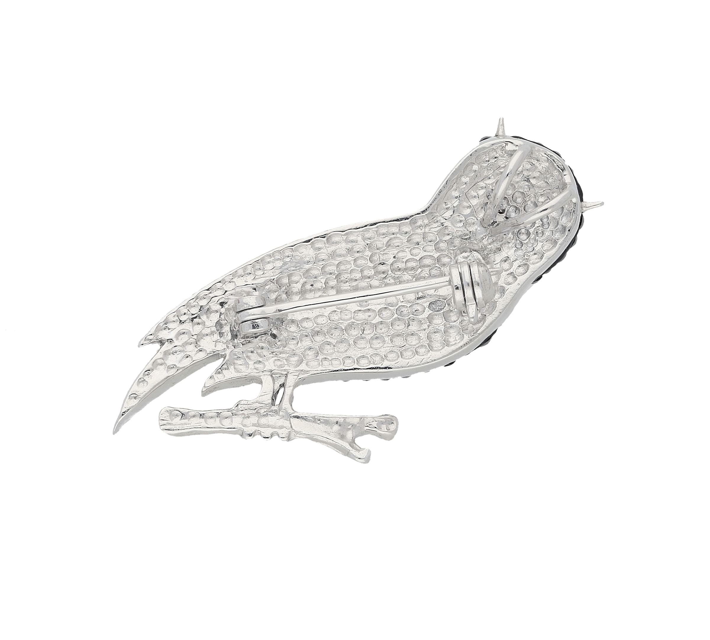 Vivance Brosche »Eule«, Swarovski Elemente