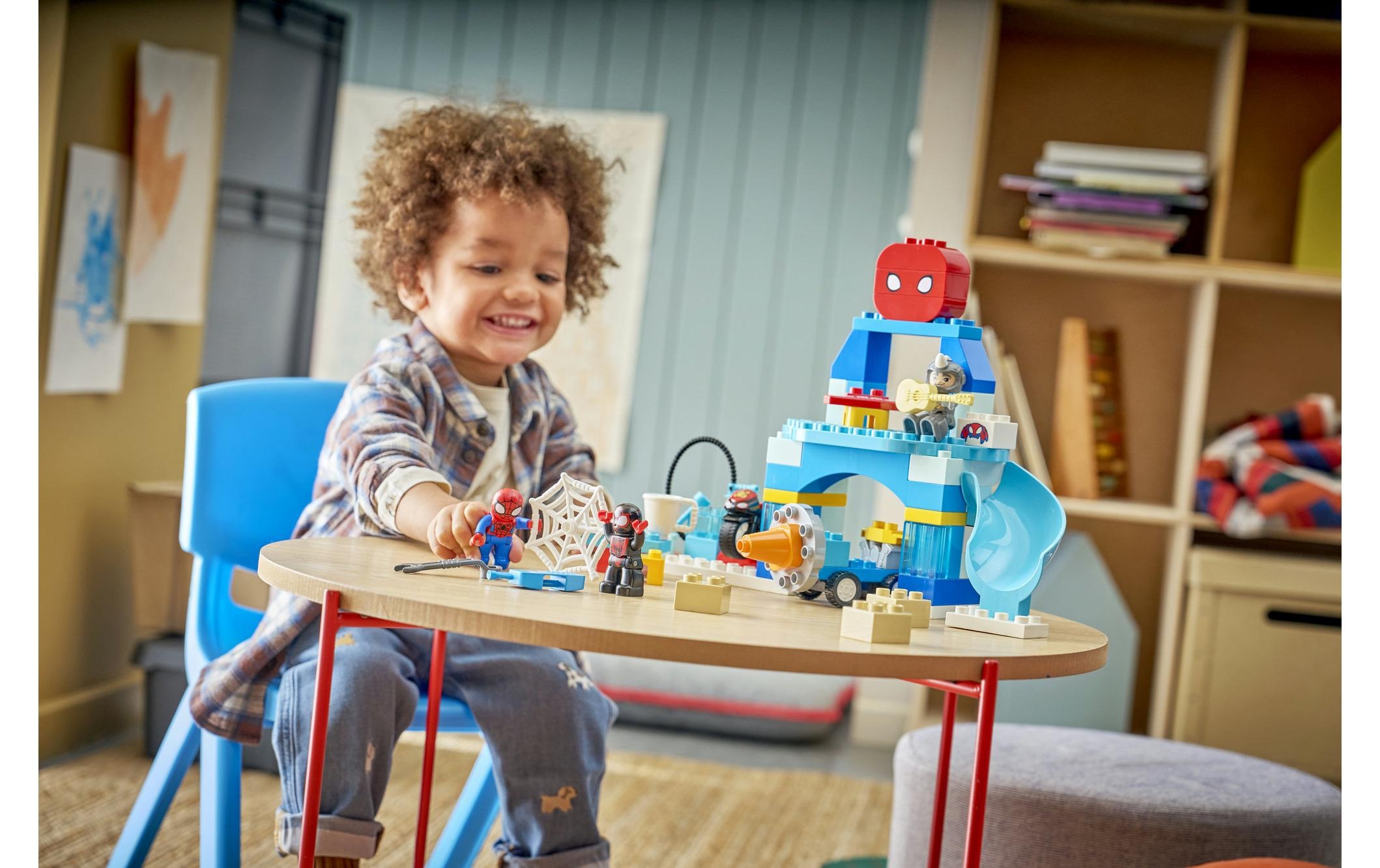 LEGO® Konstruktionsspielsteine »Team Spideys Hauptquartier (10464), LEGO DUPLO Disney« Made in Europe