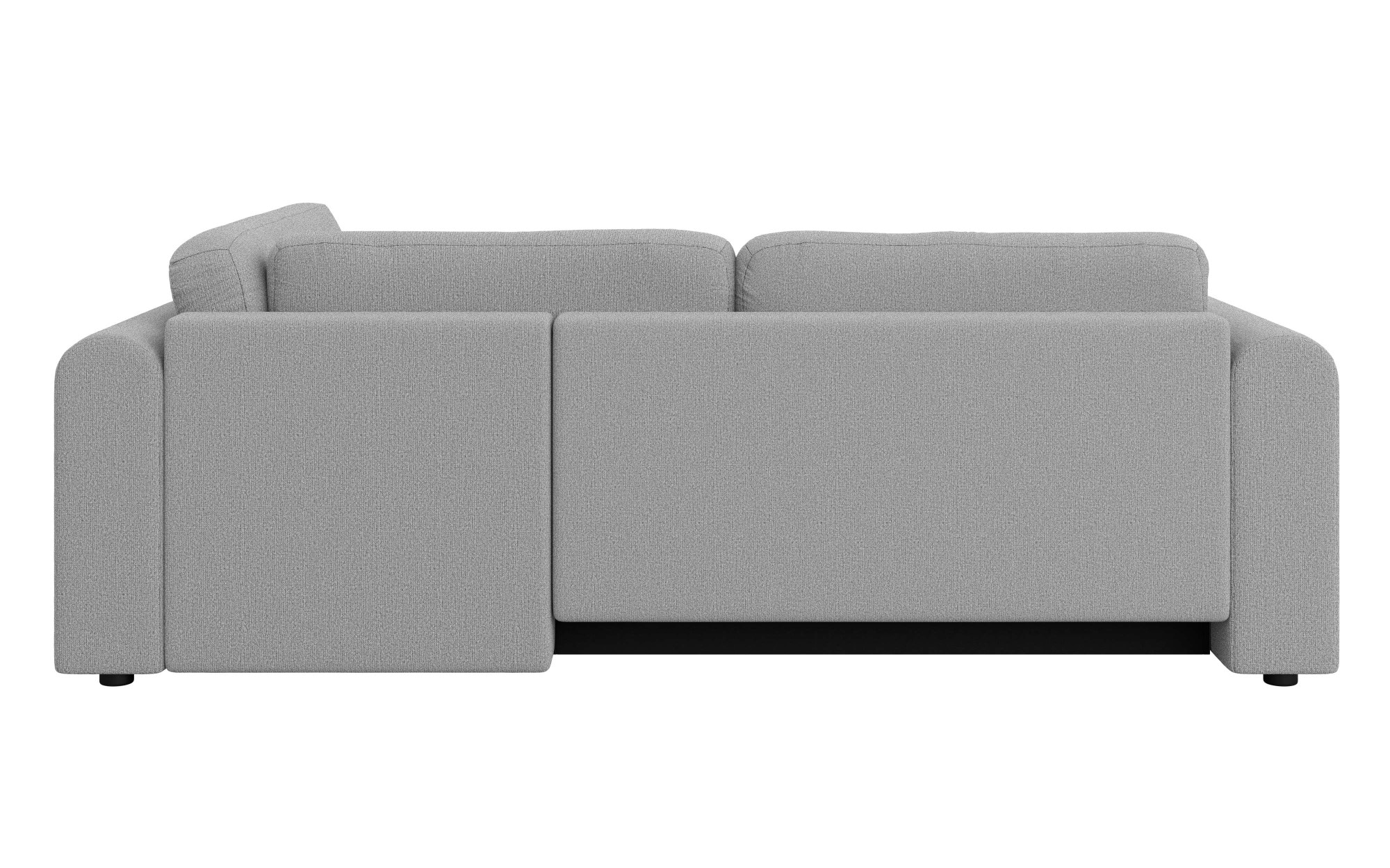 INOSIGN Ecksofa »Zacharia wahlweise Schlafsofa mit Bettkasten, B/T/H 250/166/86 cm«, L-Form mit Wellenunterfederung, Ottomane rechts oder links bestellbar