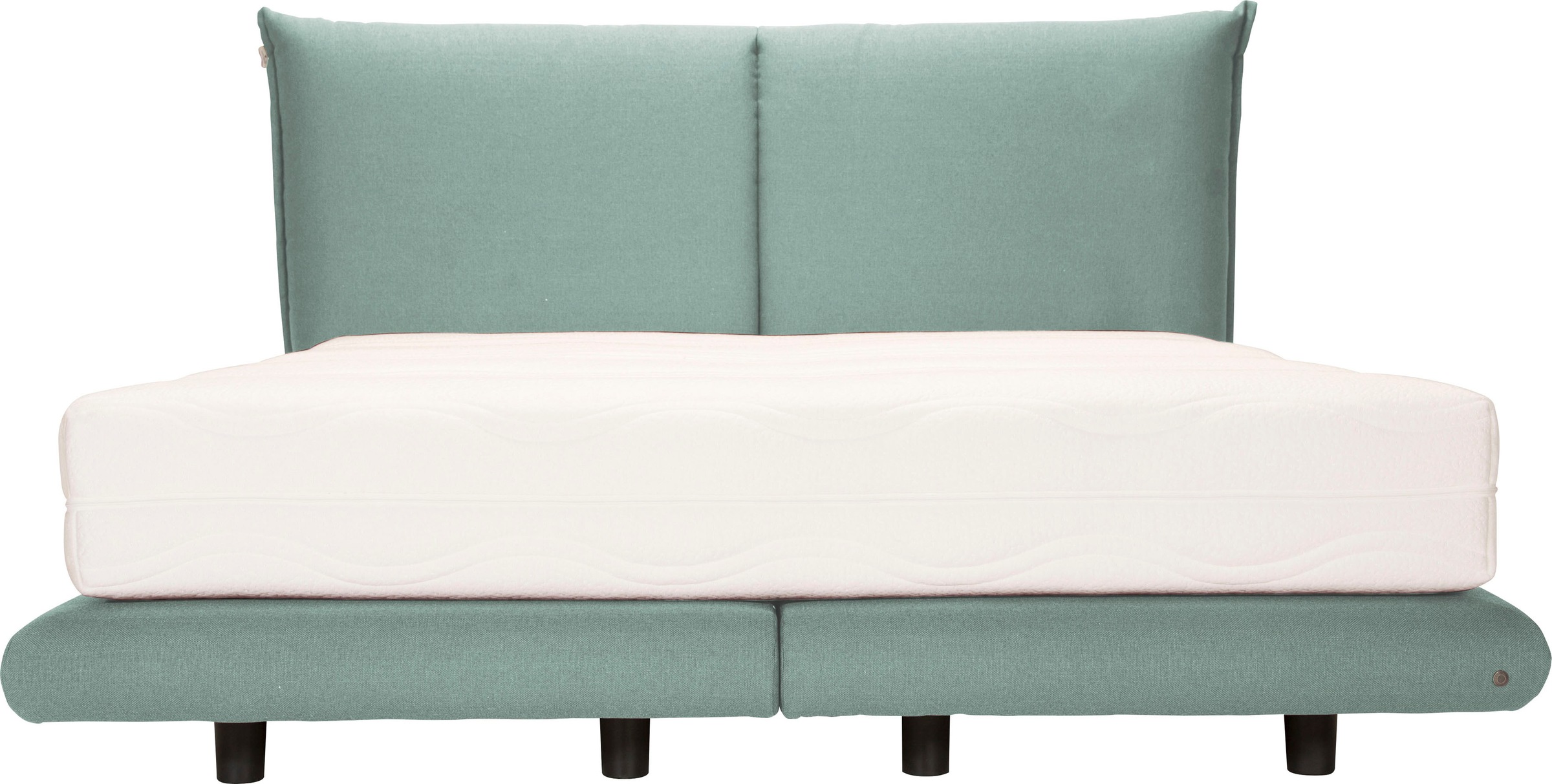 5. Bild von TOM TAILOR HOME Boxspringbett »SOHO PILLOW BOX«, in Schwebeoptik, Kopfteil in Kissenform, Höhe 120 cm