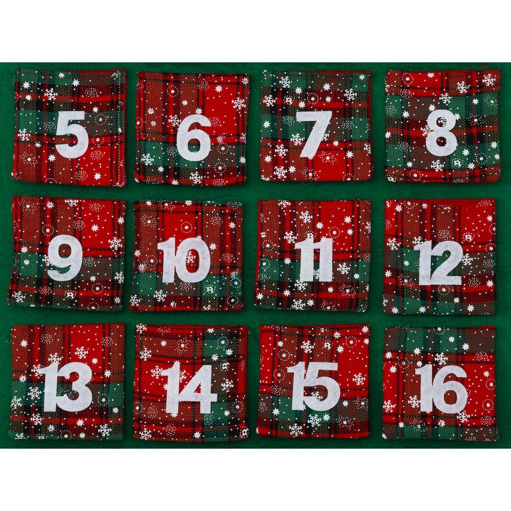 my home befüllbarer Adventskalender »Haus, Weihnachtsdeko«, ab 6 Jahren