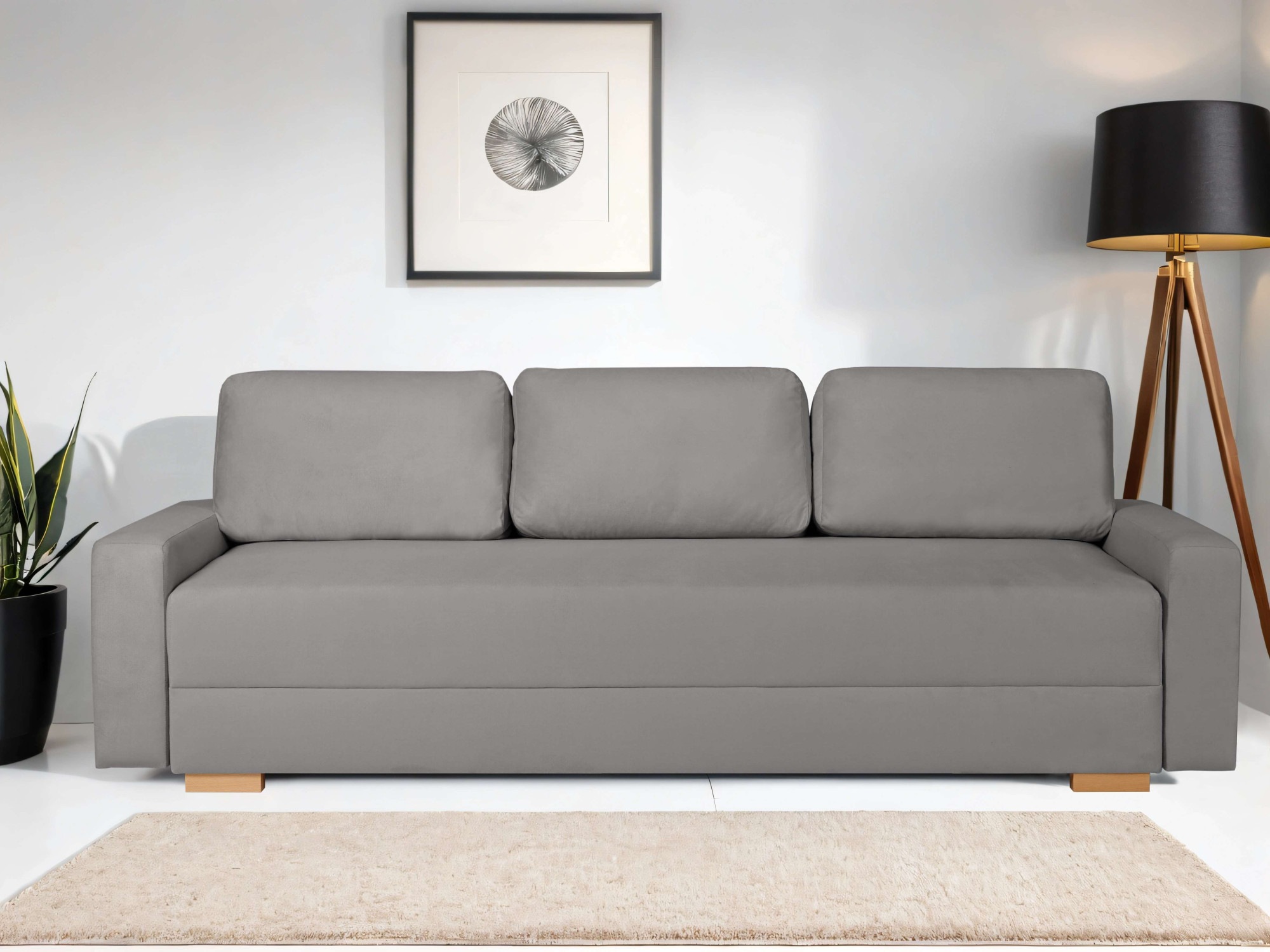 INOSIGN 3-Sitzer »SHERIDIAN Schlafsofa mit Bettkasten, in Feincord & Velvet günstig online kaufen