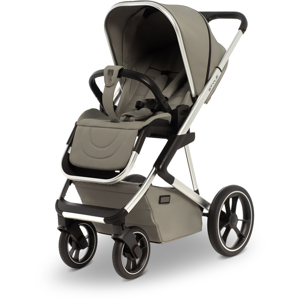 Moon Kombi-Kinderwagen »Style, taupe«, 22 kg, ; Kinderwagen