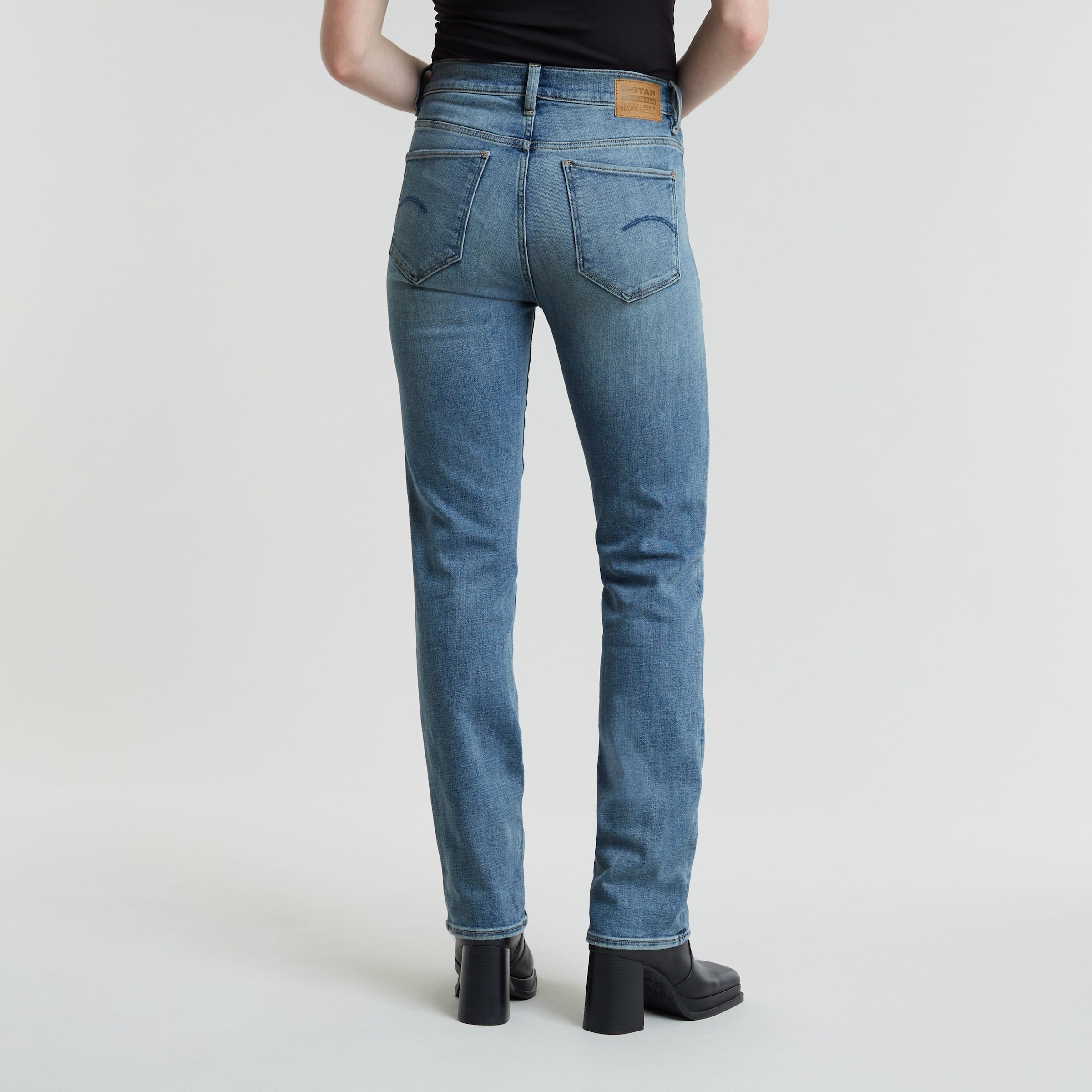 G-STAR Straight-Jeans »Strace Straight Wmn« im 5-Pocket-Stil