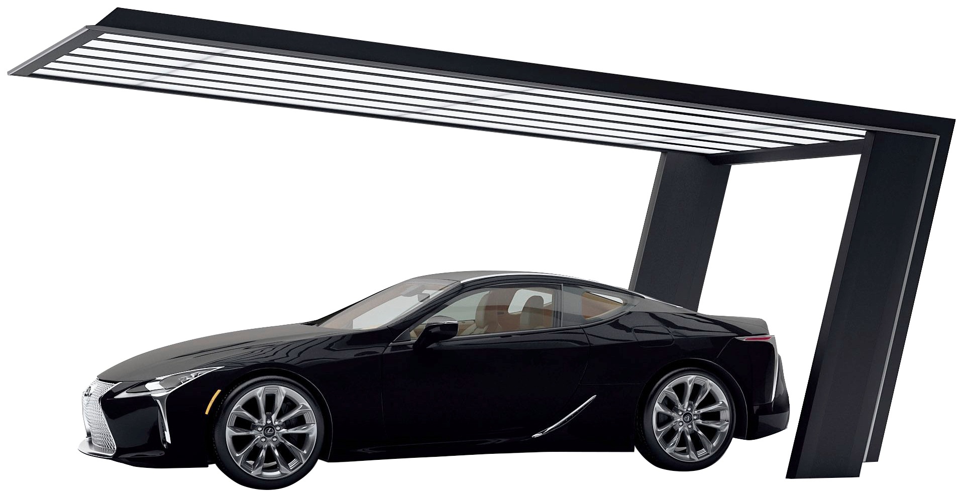 Ximax Einzelcarport »My-Port 7 Typ 2751 Typ 60 Standard-schwarz/silber«, Aluminium,... kaufen
