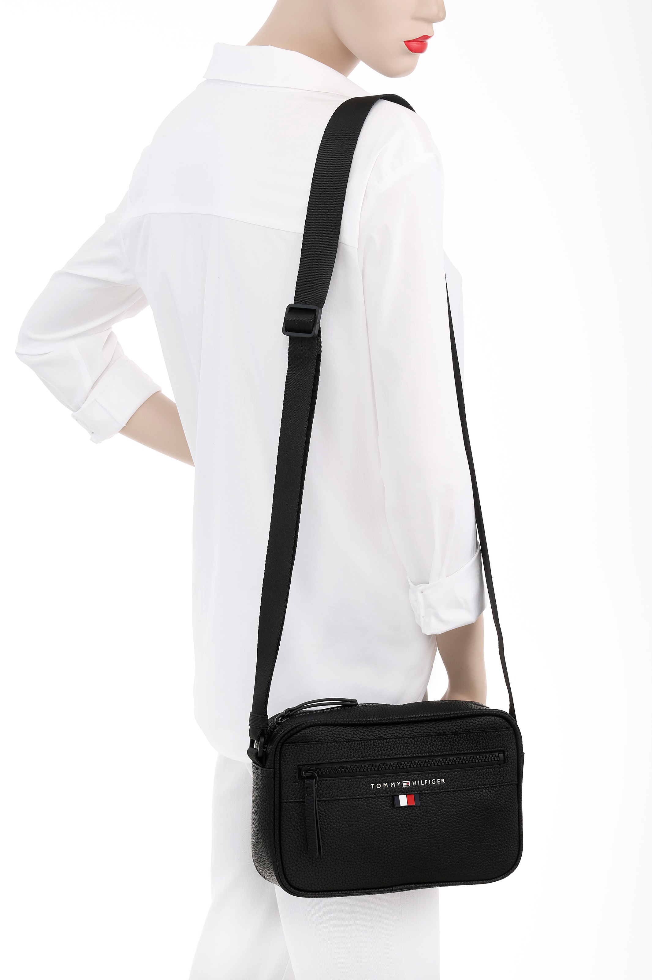 Tommy Hilfiger Mini Bag »ESSENTIAL PU EW REPORTER«, in schlichter Optik